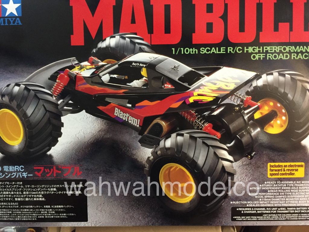 Tamiya 58205 1/10 RC Mad Bull w/ESC Off Road 2WD Buggy kit