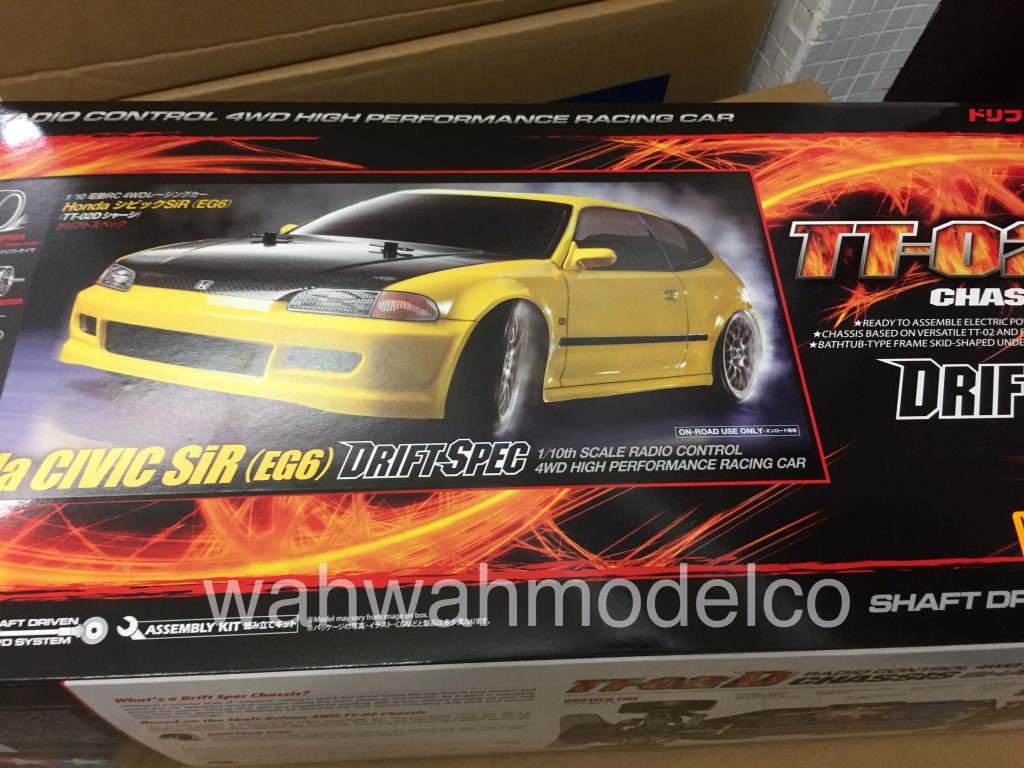 Tamiya 58637 1/10 Honda Civic SiR (EG6)(TT-02D)