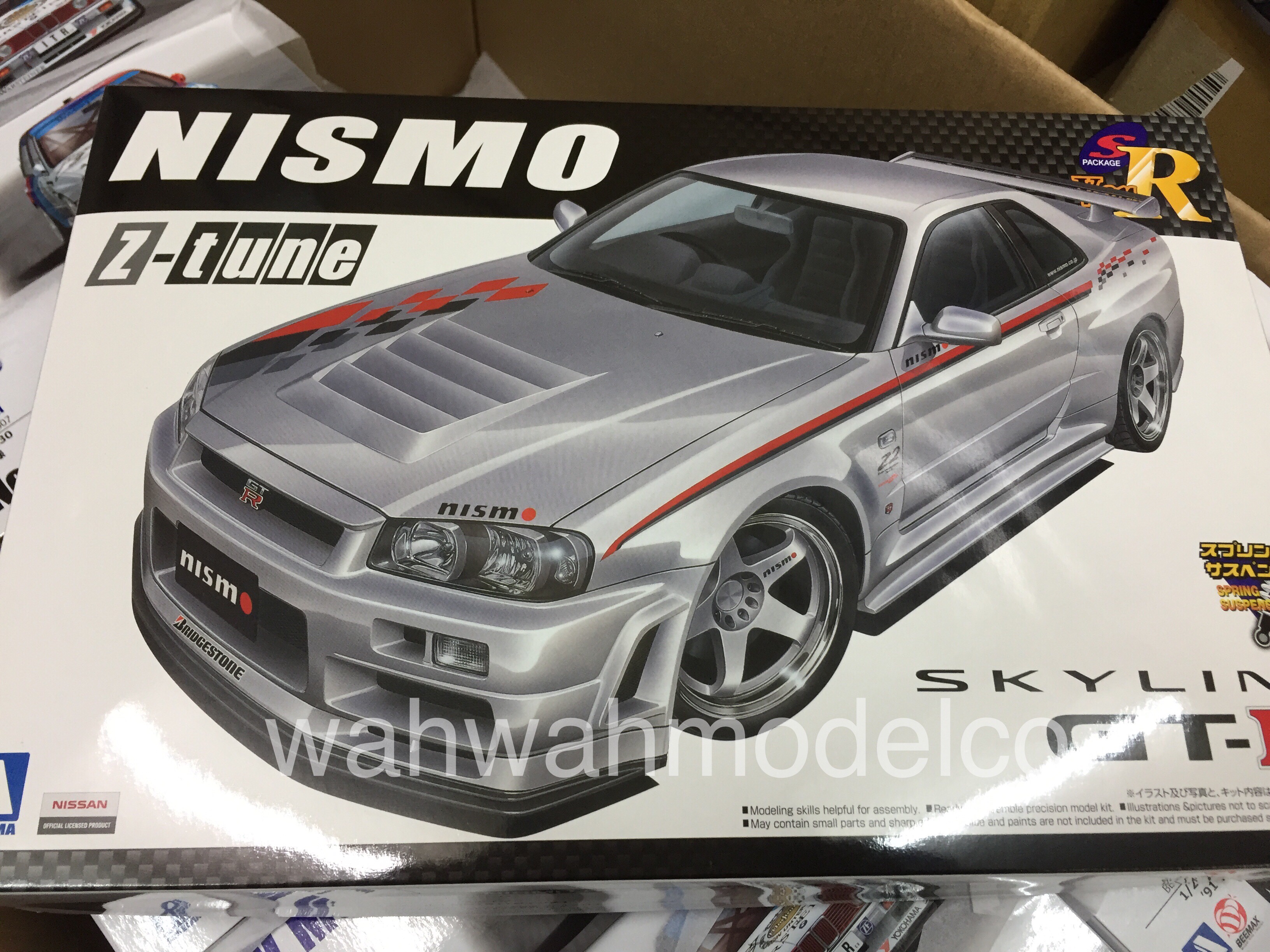 Aoshima Nissan Skyline Gt R R34 Nismo Z Tune
