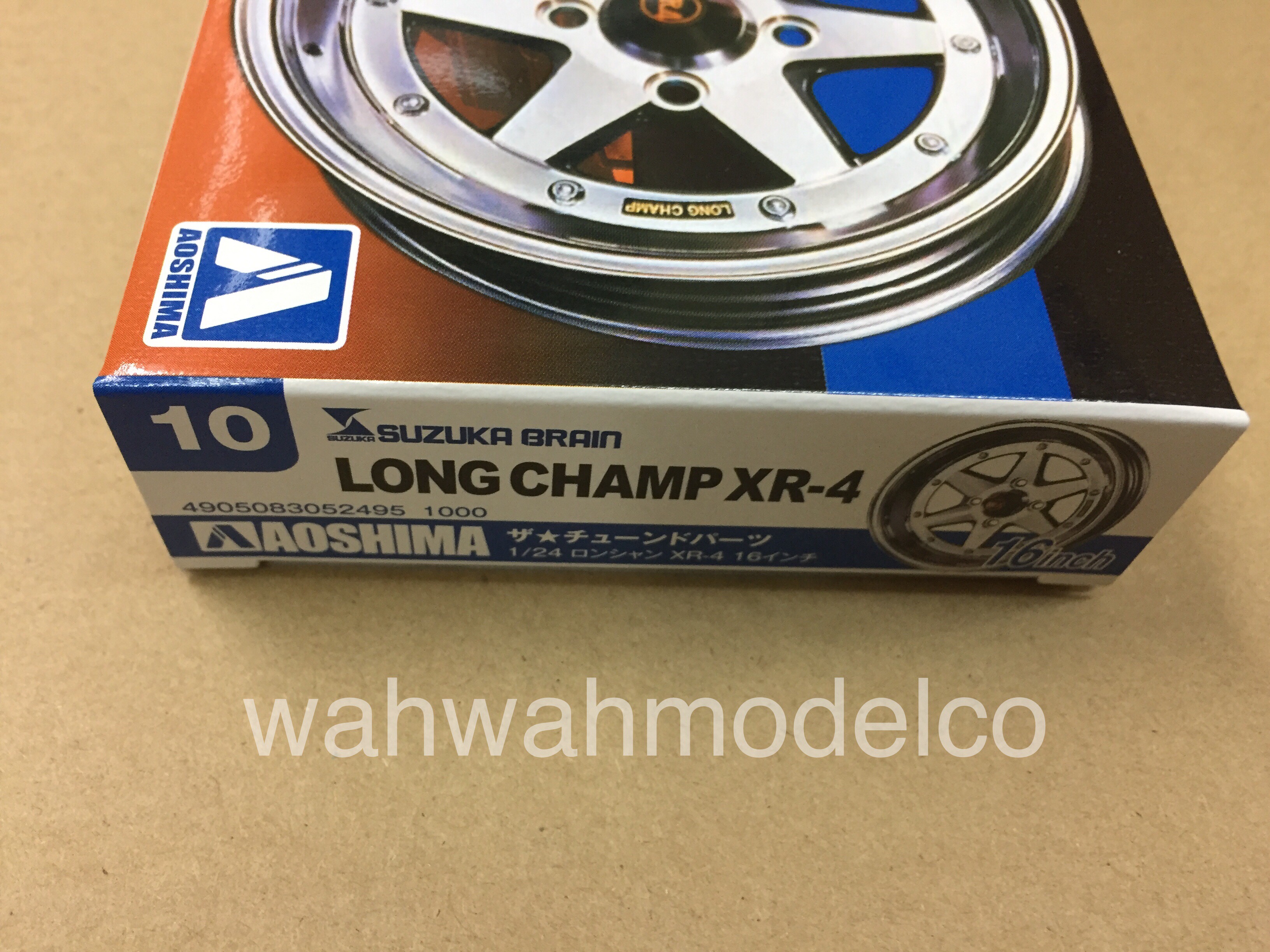 Aoshima 52495 Tuned Parts 10 1/24 LONG CHAMP XR-4 16inch