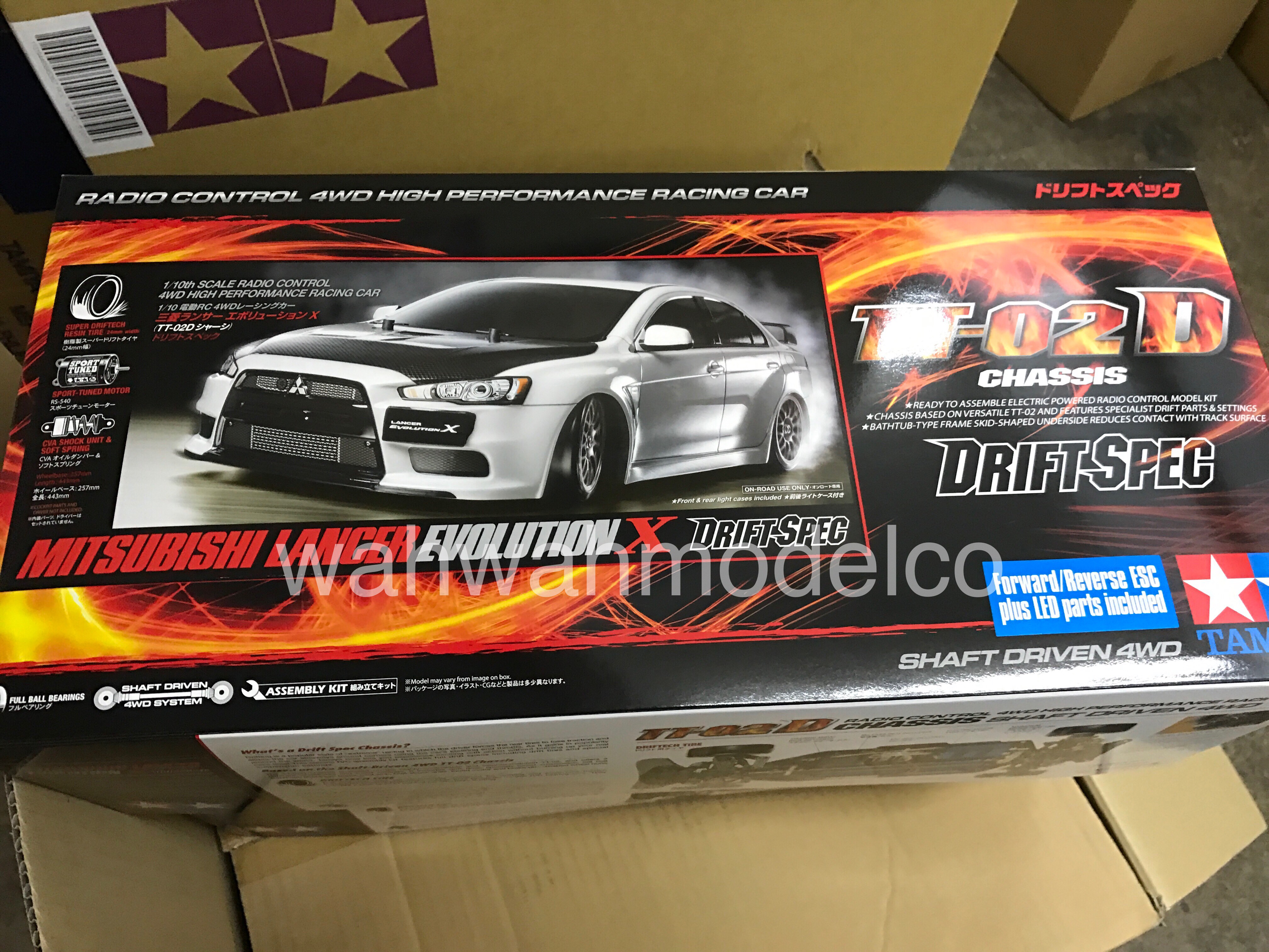 tamiya evo x