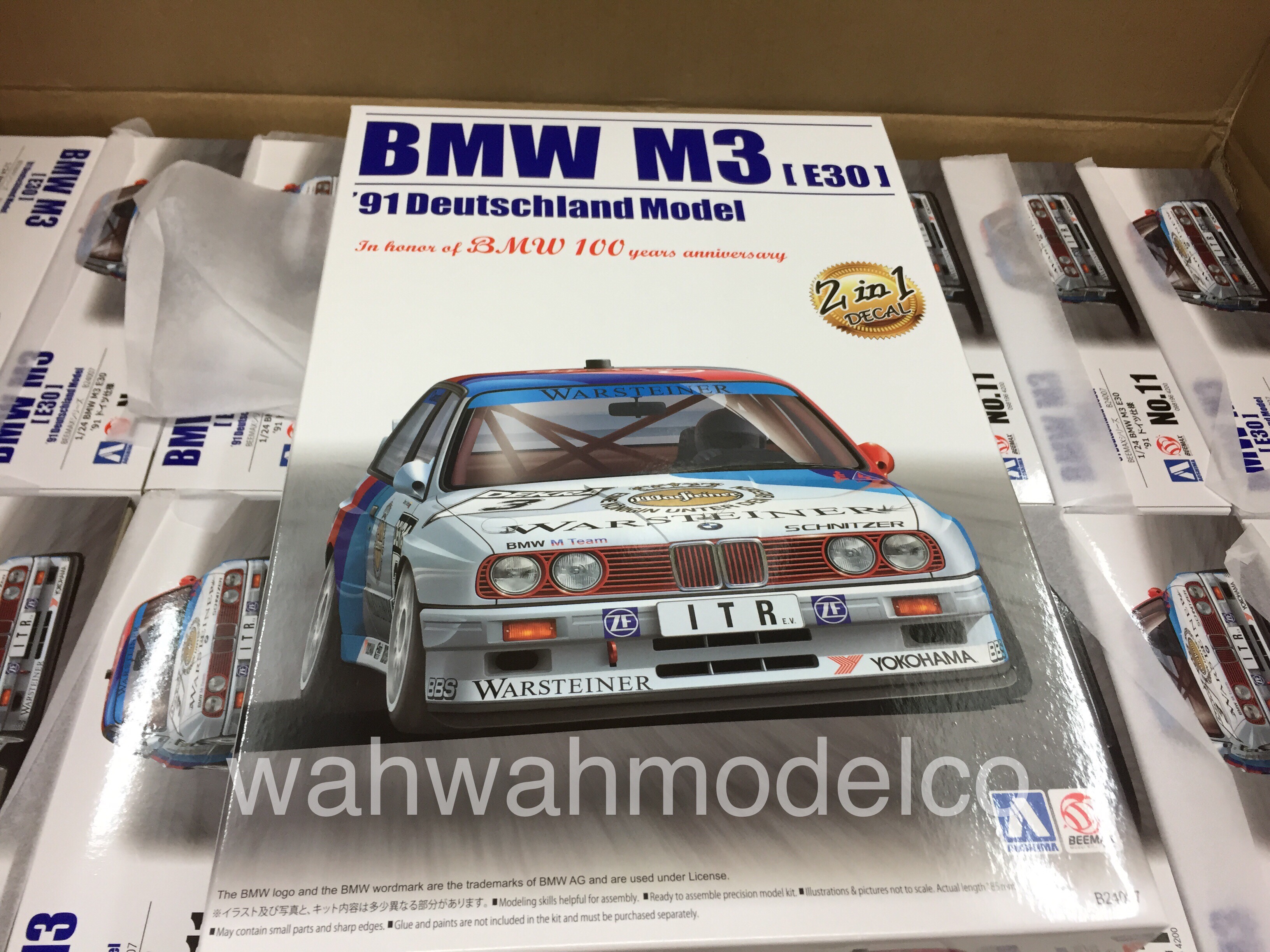 Aoshima 1/24 BMW M3 E30 `91 Deutschland