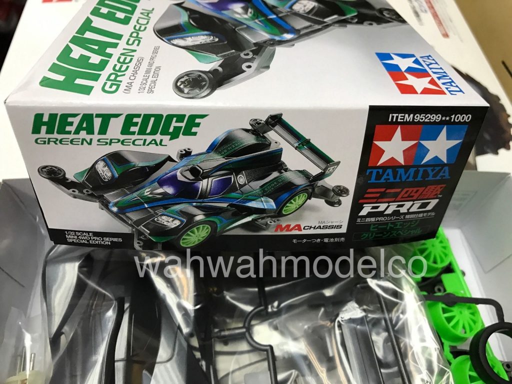 Tamiya 95299 1/32 Mini 4WD Pro Car Kit MA Chassis Heat Edge Green Special