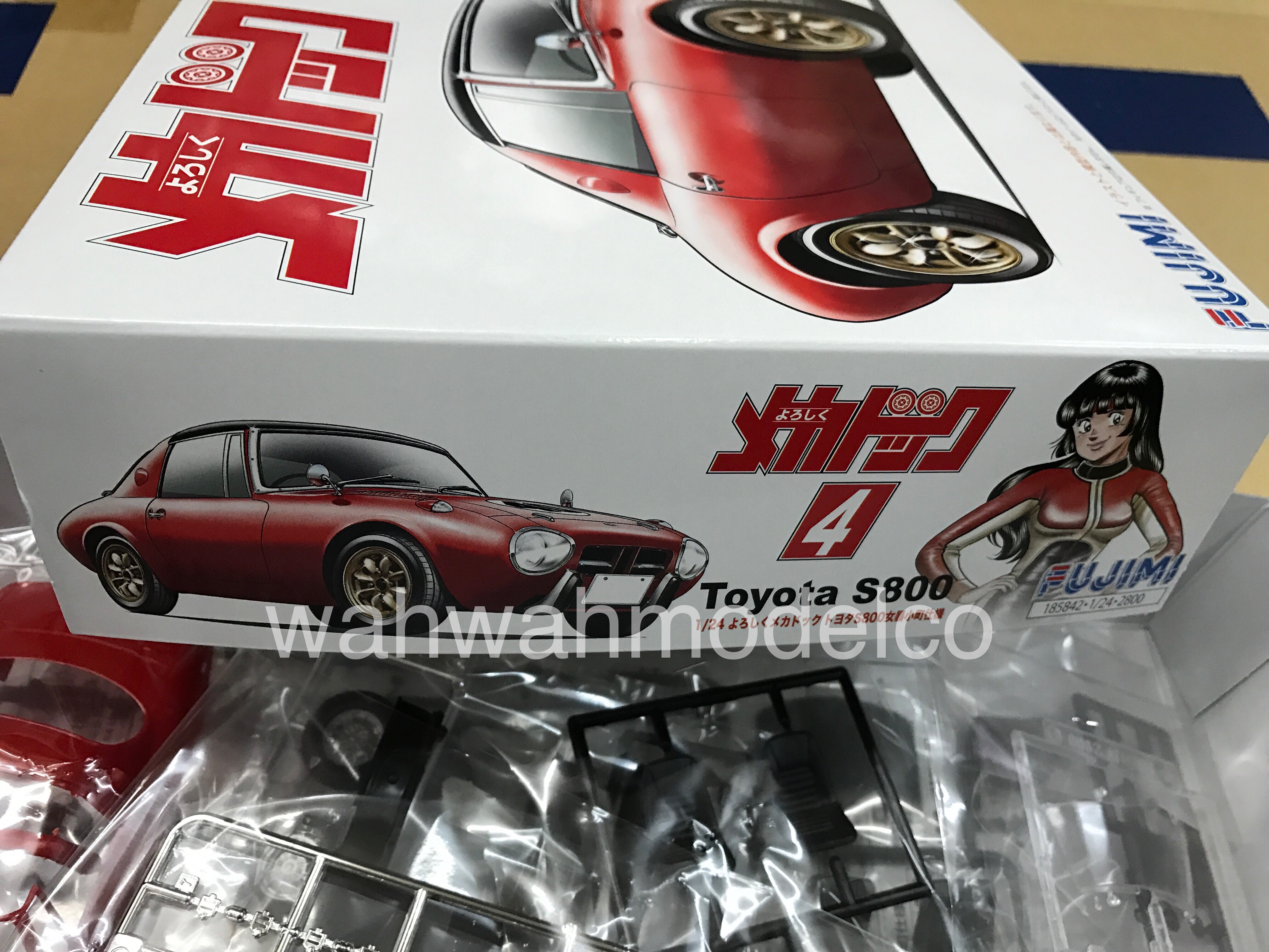 Fujimi 185842 Yoroshiku Mechadoc Toyota S800 Sukebou Komachi