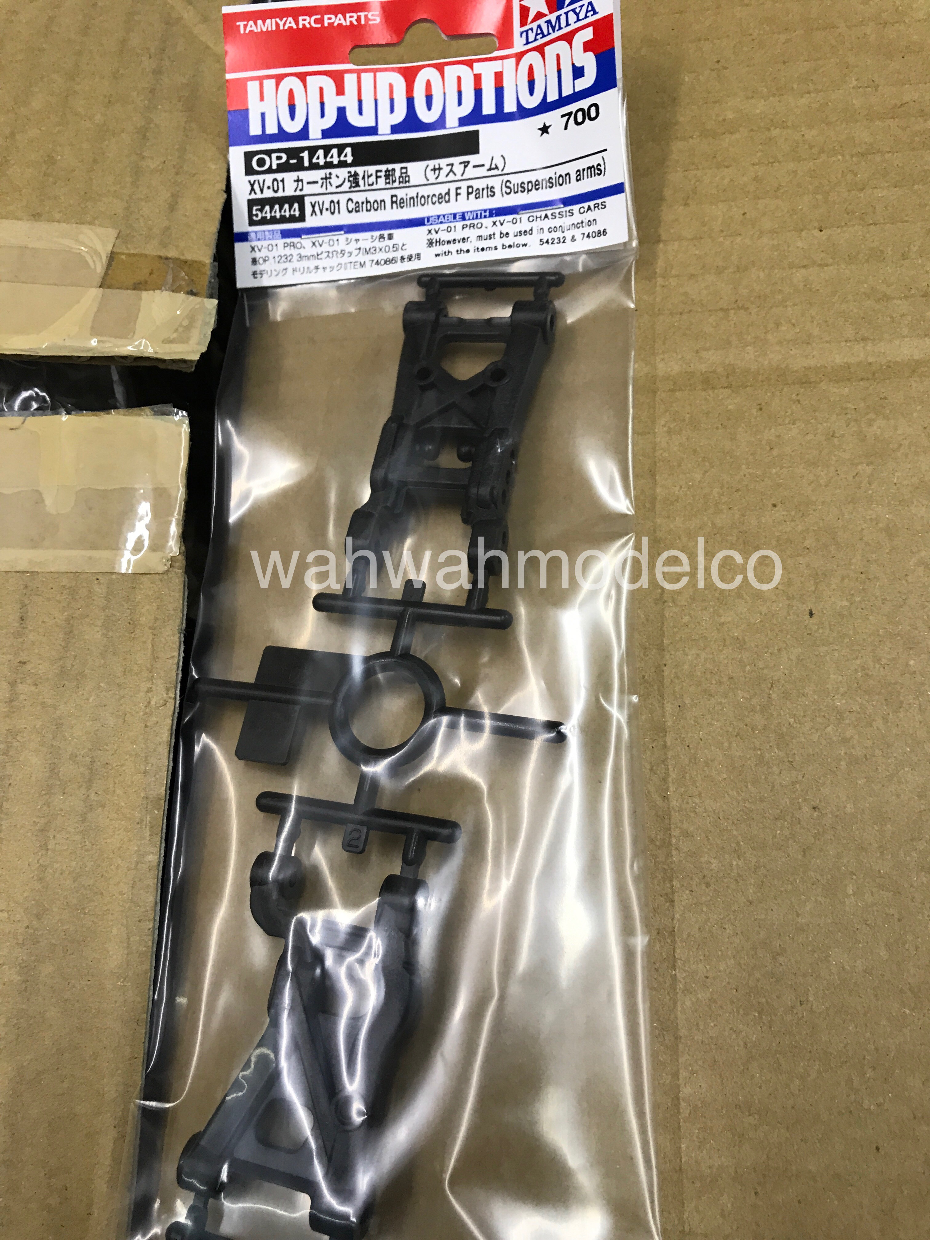 Tamiya 54444 RC Carbon Reinforced F Parts - XV-01 (Sus Arms