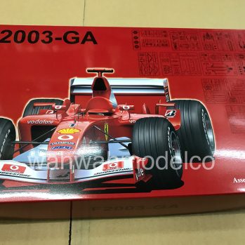 フジミ　1/20 フェラーリ　F2003-GA F2003GA FUJIMI Ferrari F2003 GA - YouTube