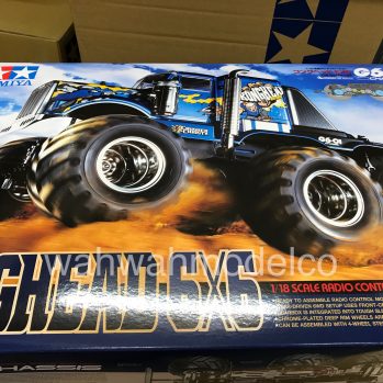 Tamiya 58646 1/18 RC Konghead 6x6 (G6-01 Chassis) Off Road Kit