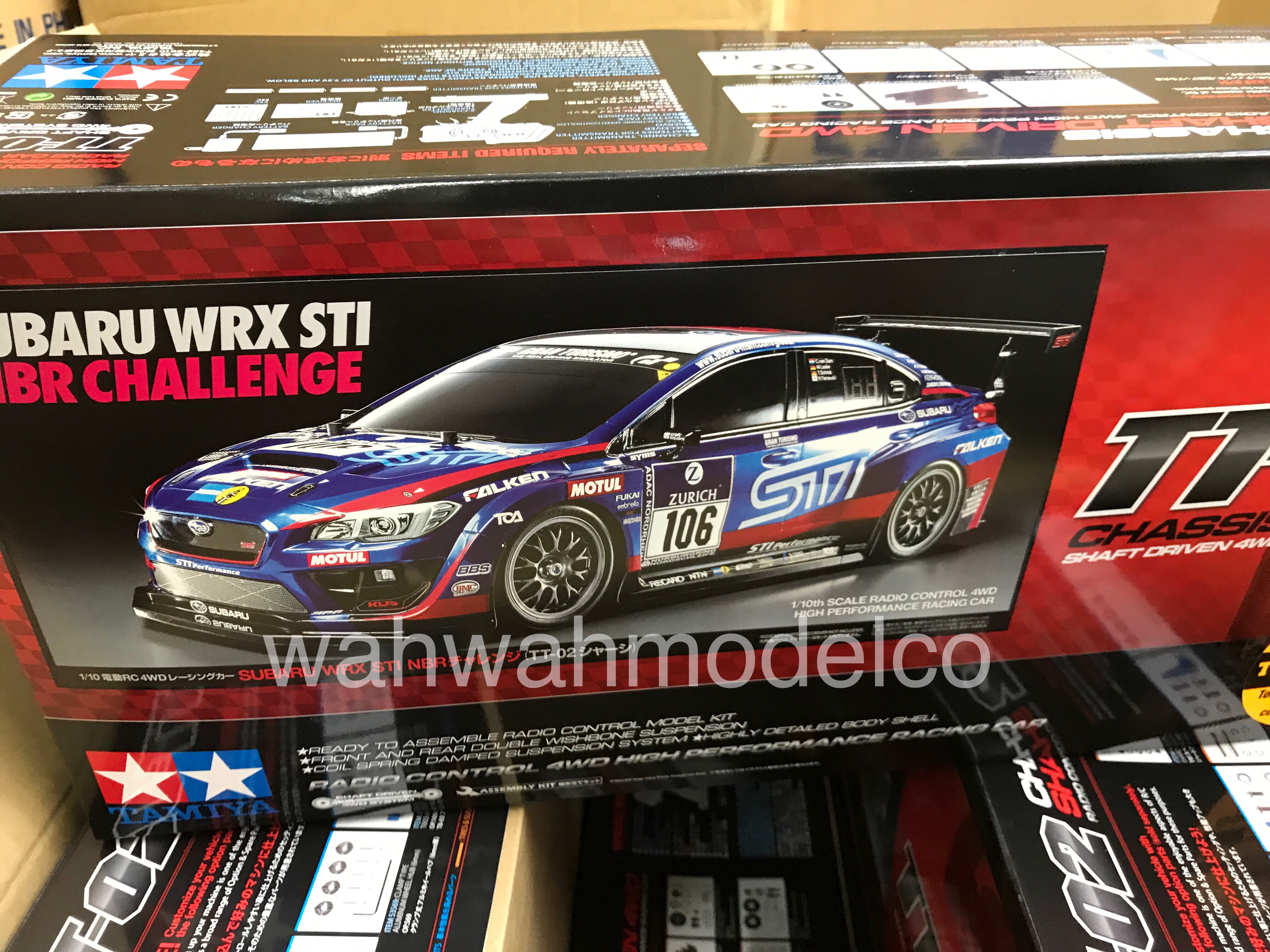 subaru wrx rc car