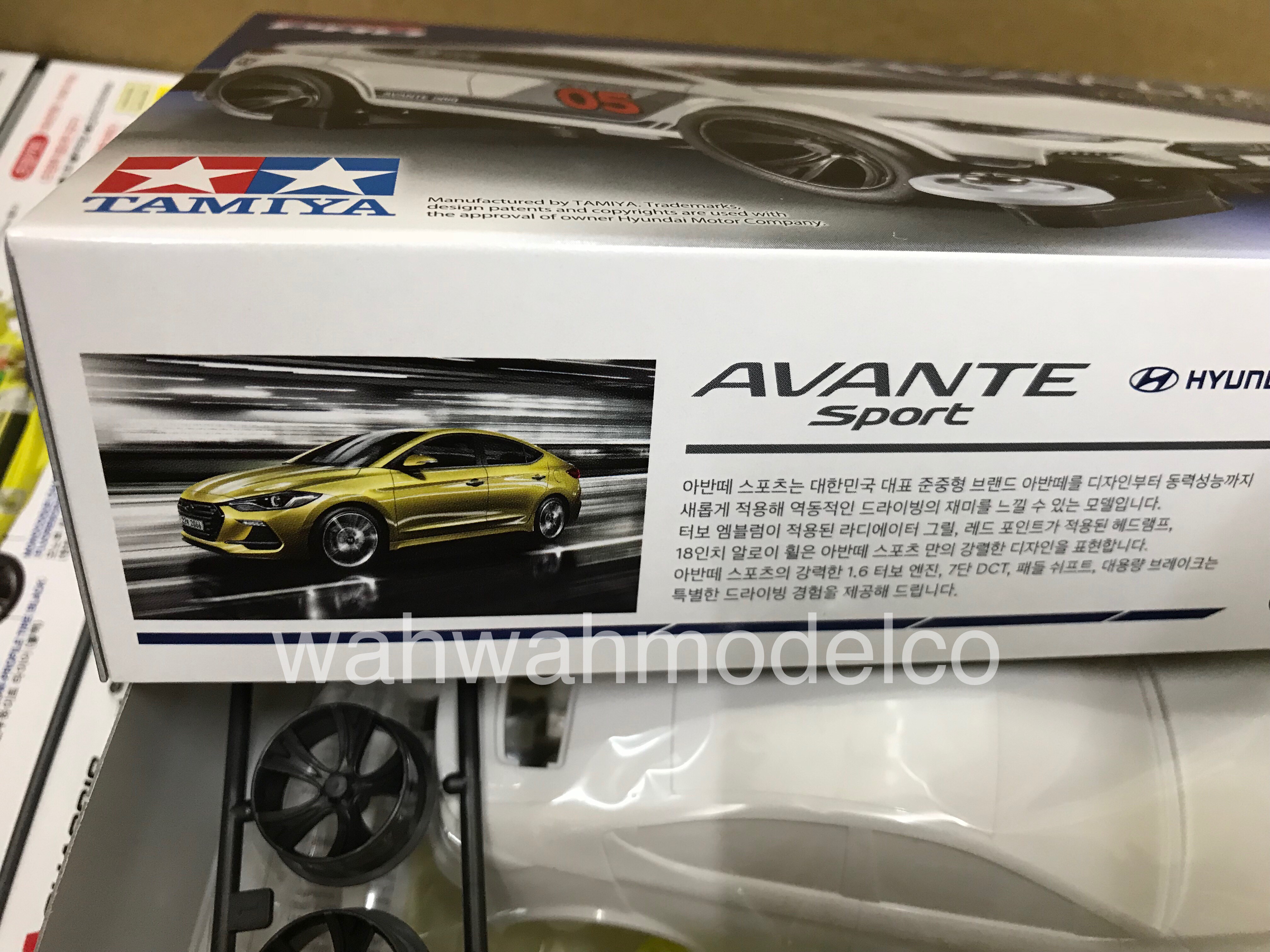 Tamiya 92382  Avante Sport Elantra AD ADS Mini 4WD Pro kit MA Chassis