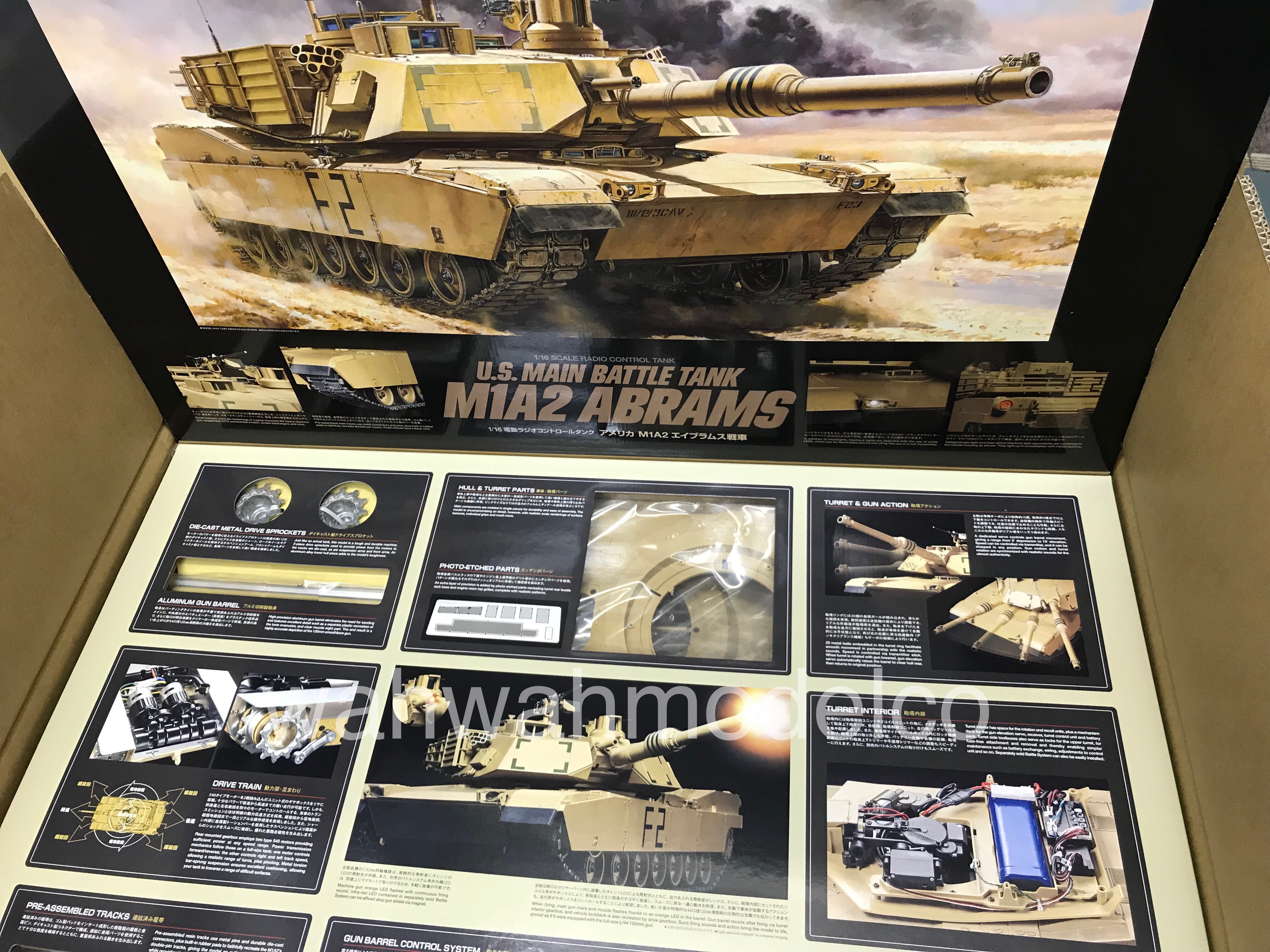 tamiya rc abrams tank