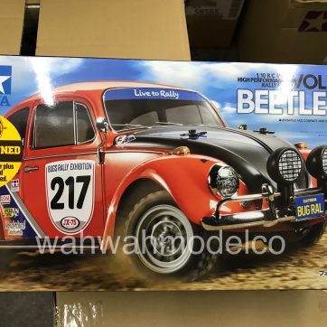 Tamiya 58714 1:10 RC VW Golf II GTI 16V Rally MF-01X - op afstand bestuurde auto, voertuig, modelbouw, montage, hobby, RC bouwset, ongelakt