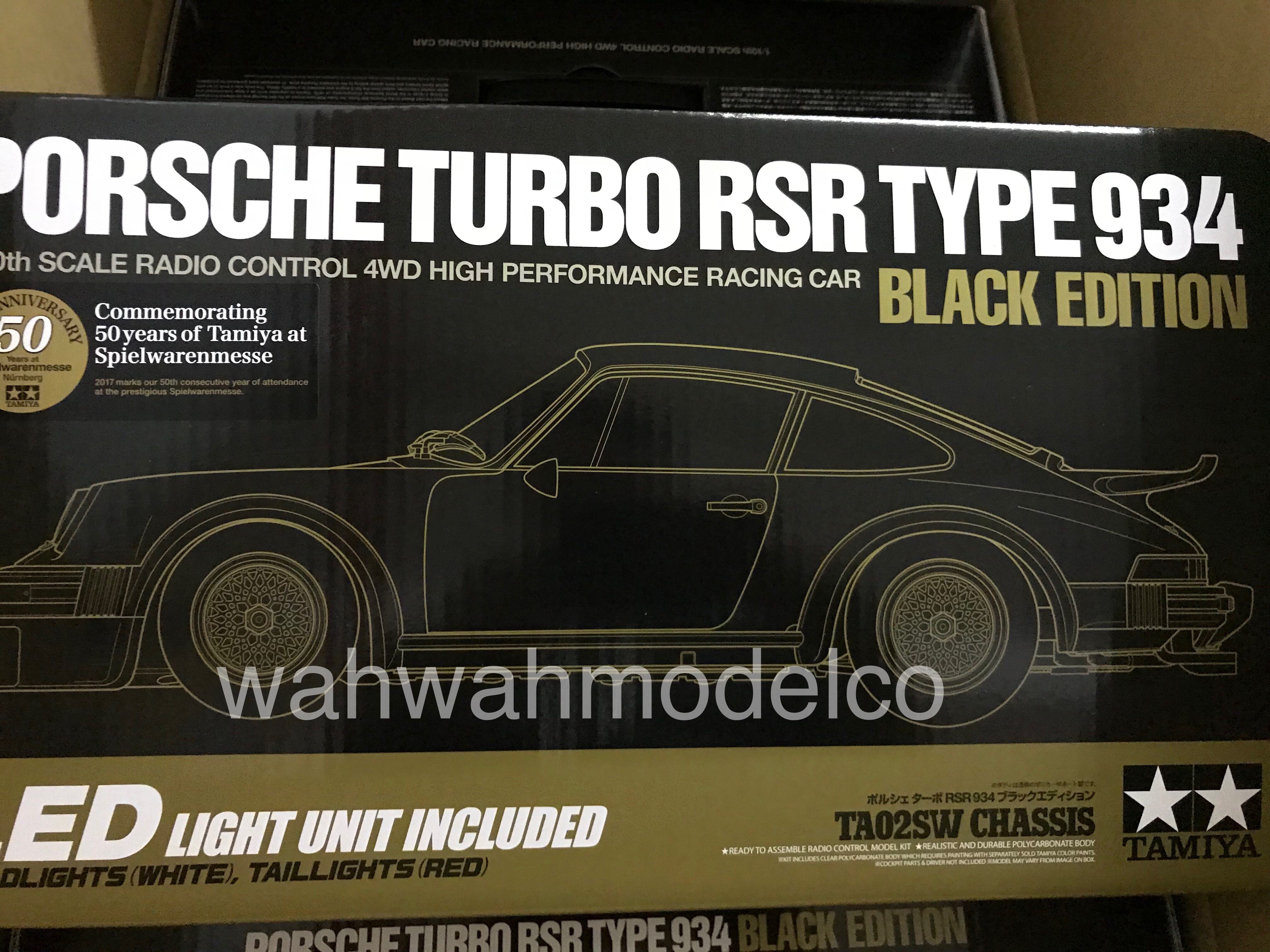 TAMIYA RC PORSCHE TURBO RSR TYPE 934