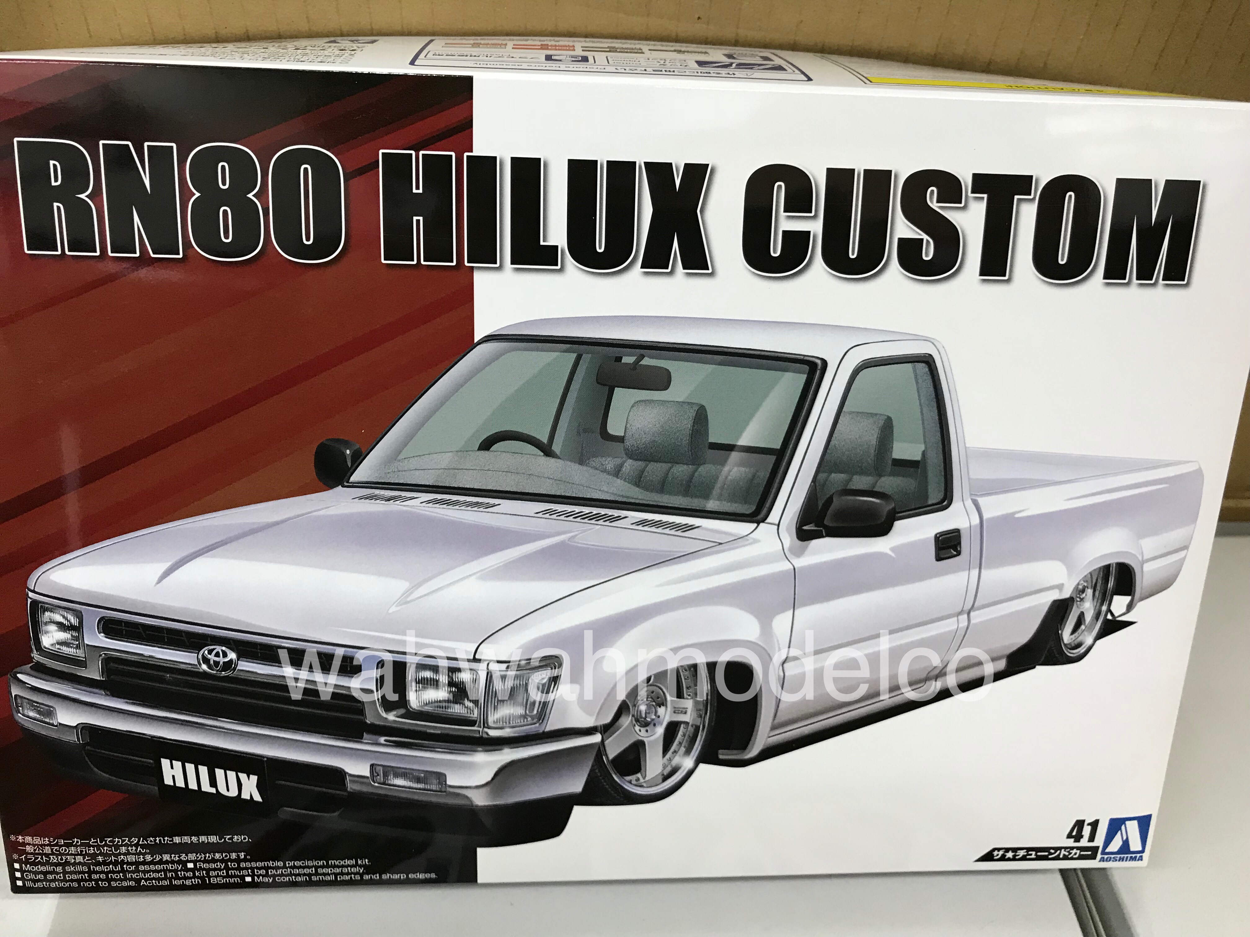 即出荷 アオシマ 1 24 HILUX CUSTOM RN80 確認用 vrfilms.in