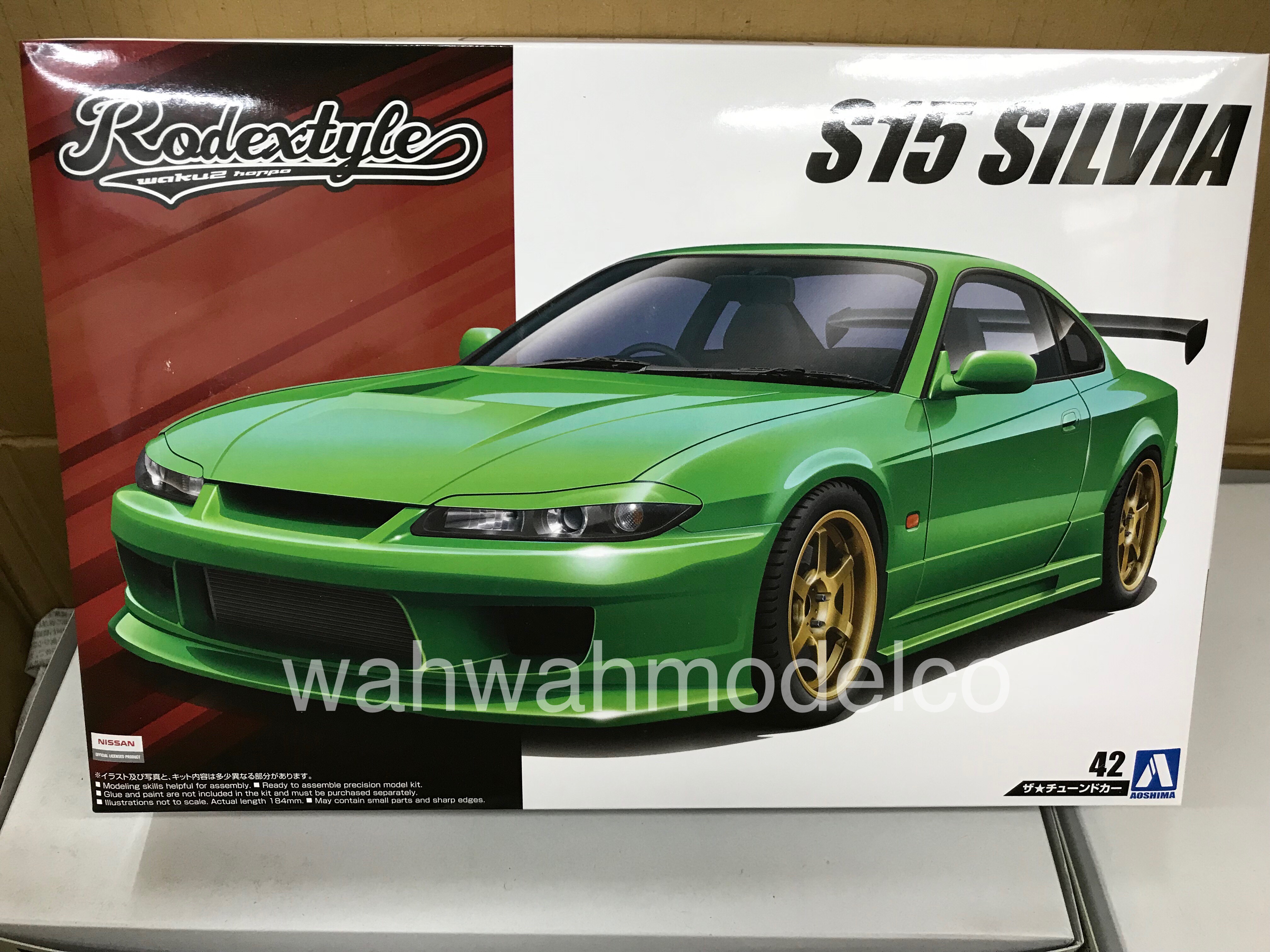 Aoshima The Tuned Car No 42 1 24 Rodextyle S15 Silvia 99 Nissan