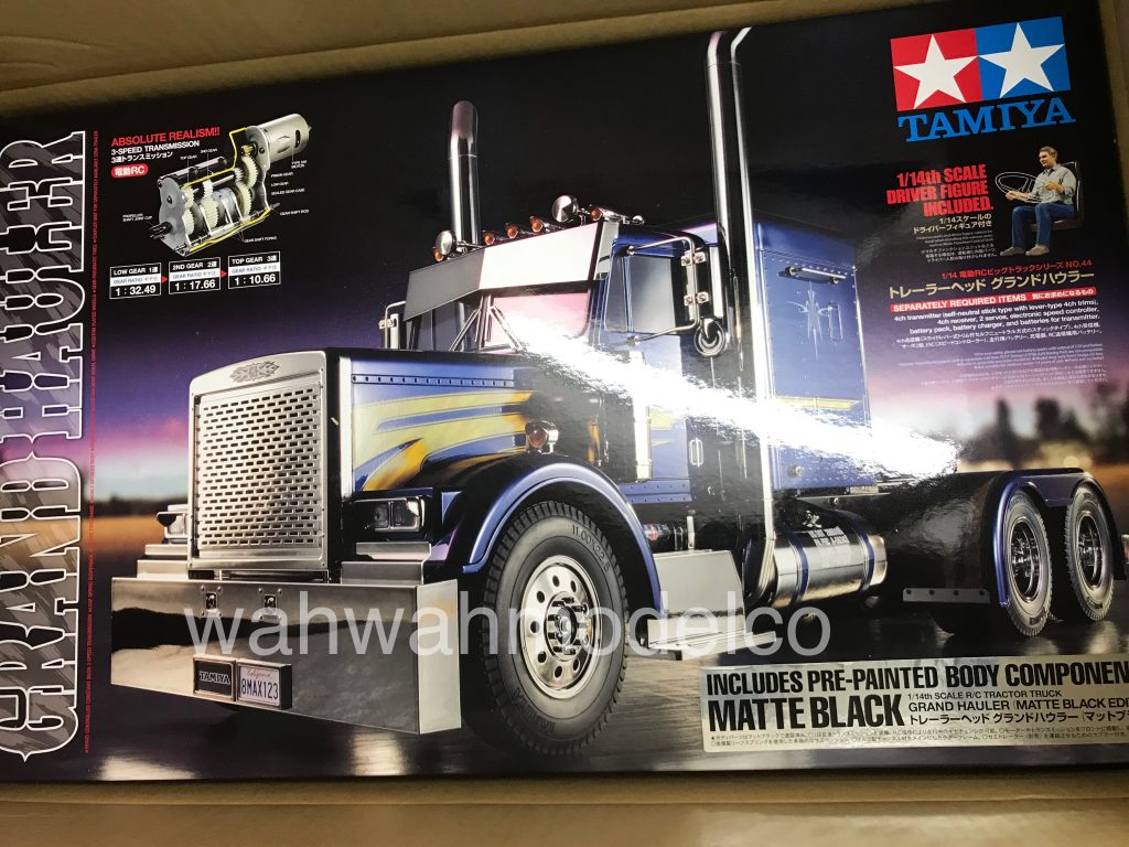 Tamiya grand hauler matte on sale black