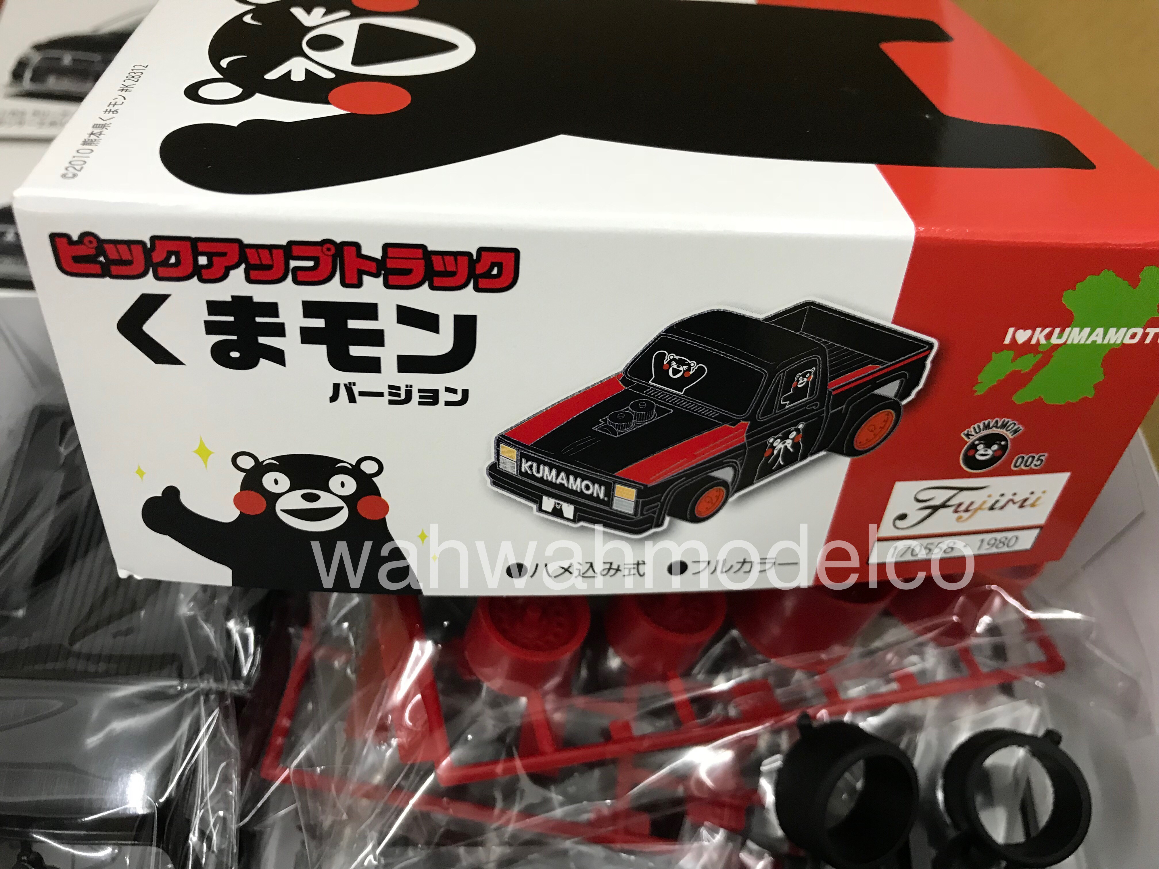 Fujimi 170558 Kumamon Series No.5 Pick-Up Truck Kumamon Version