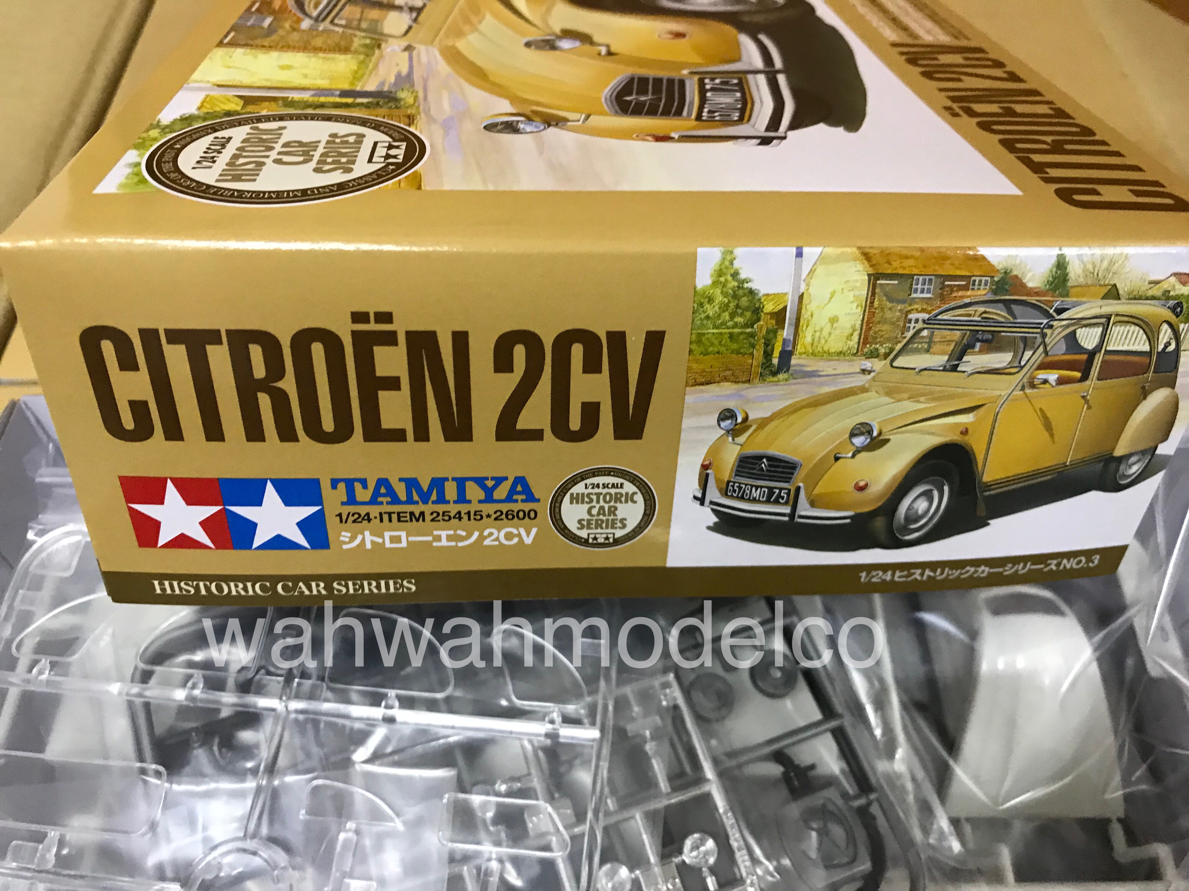 Tamiya 25415 Citroen 2CV Ltd Ed 1:24 Car Model Kit 