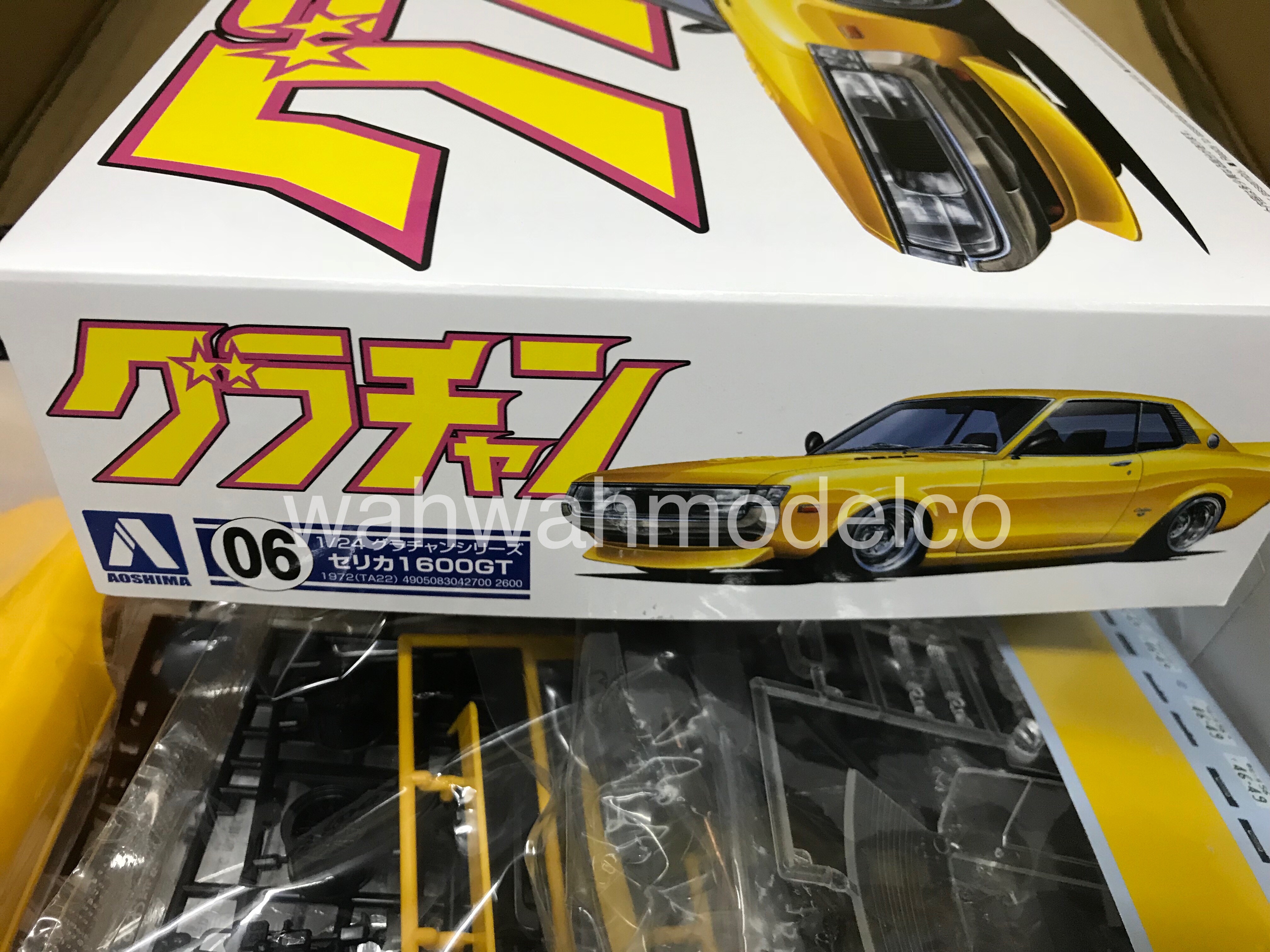 Aoshima Celica 1600gt Toyota 1 24 Scale Kit Aoshima Celica 1600gt Toyota 1 24 Scale Kit