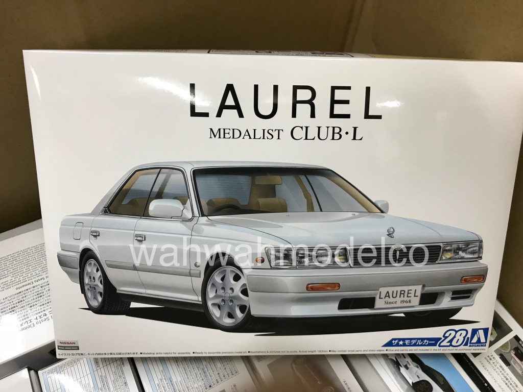 Aoshima 52341 1/24 Nissan HC33 LAUREL MEDALIST CLUB L '91