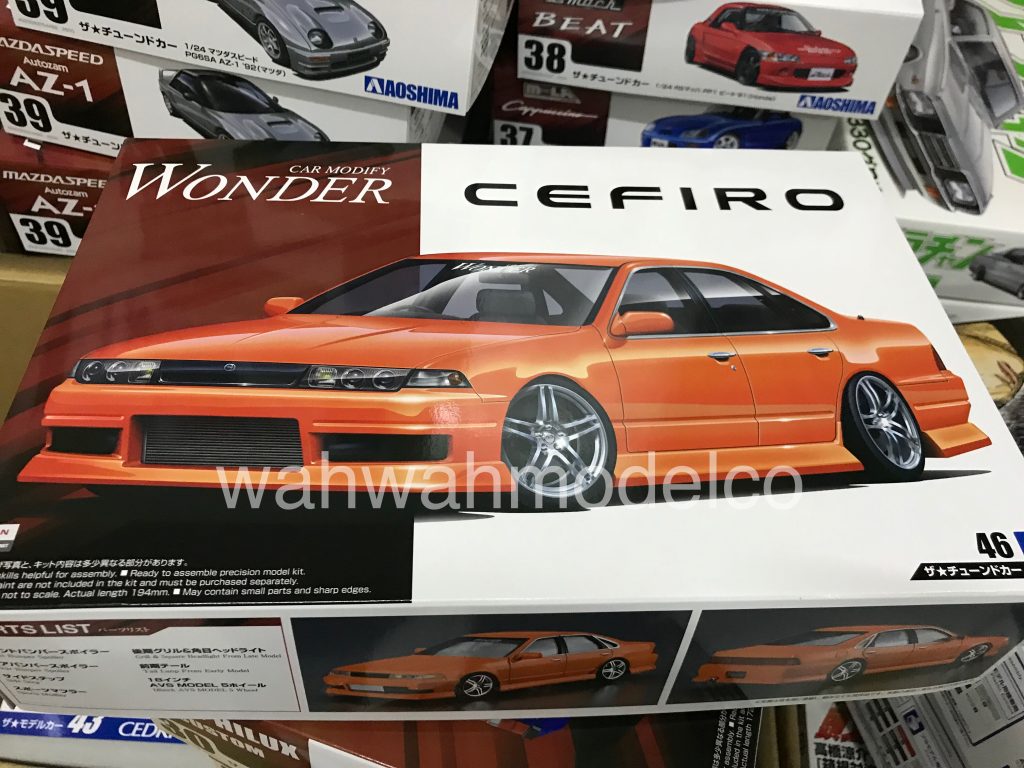 ホコリの ヤフオク! - 未組立 1/24 AOSHIMA CEFIRO SPORTS crusing Sli