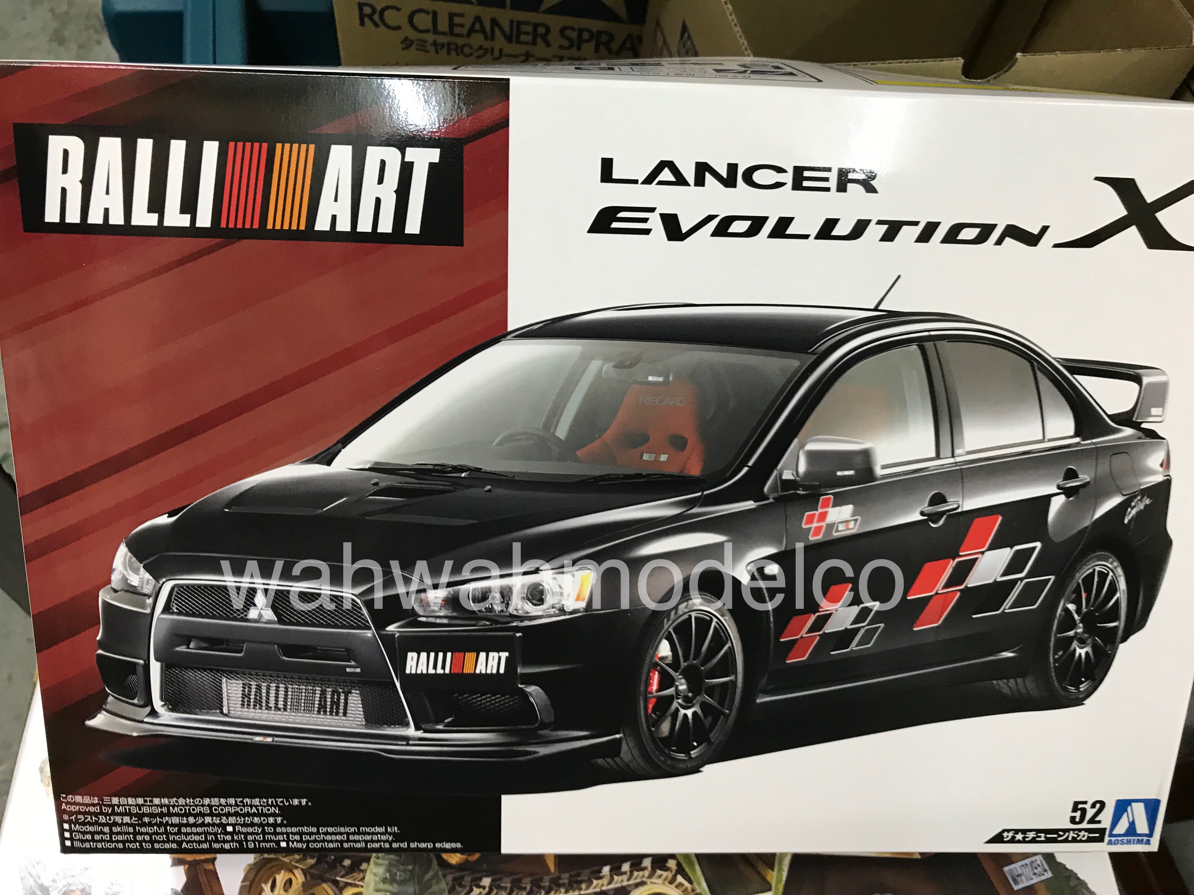 自動車 Lancer Evolution Ralliart 1/10 Lancer Evolution Ralliart 1/10