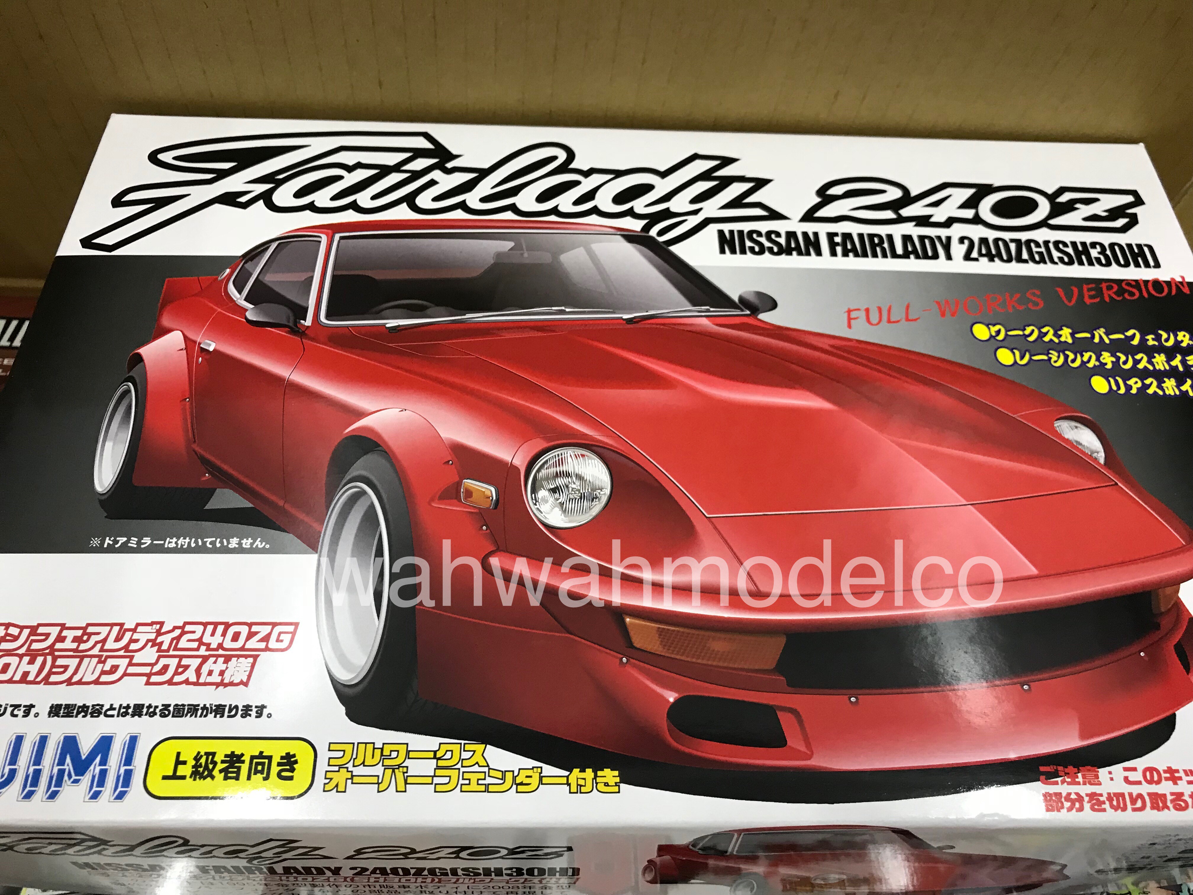 Fujimi ID-143 1/24 Nissan FAIRLADY 240Z S30 Full Works