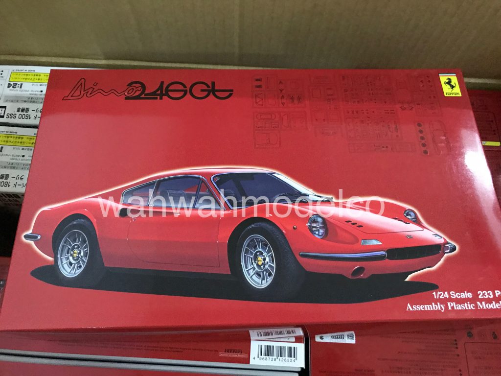 希少フジミ模型 Ferrari ディーノ246 GT 1/24スケール 1:24 Ferrari Dino 246 GTS Model Kit | FUJ-126449 | Fujimi