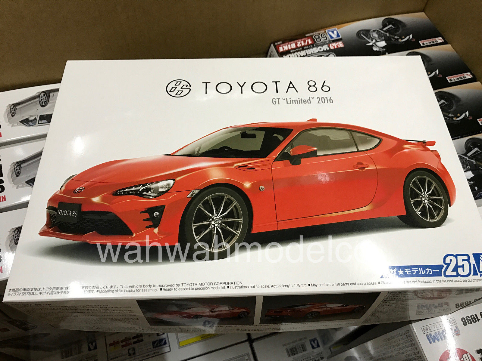 Aoshima 51801 The Model Car 25 TOYOTA ZN6 TOYOTA86 '16