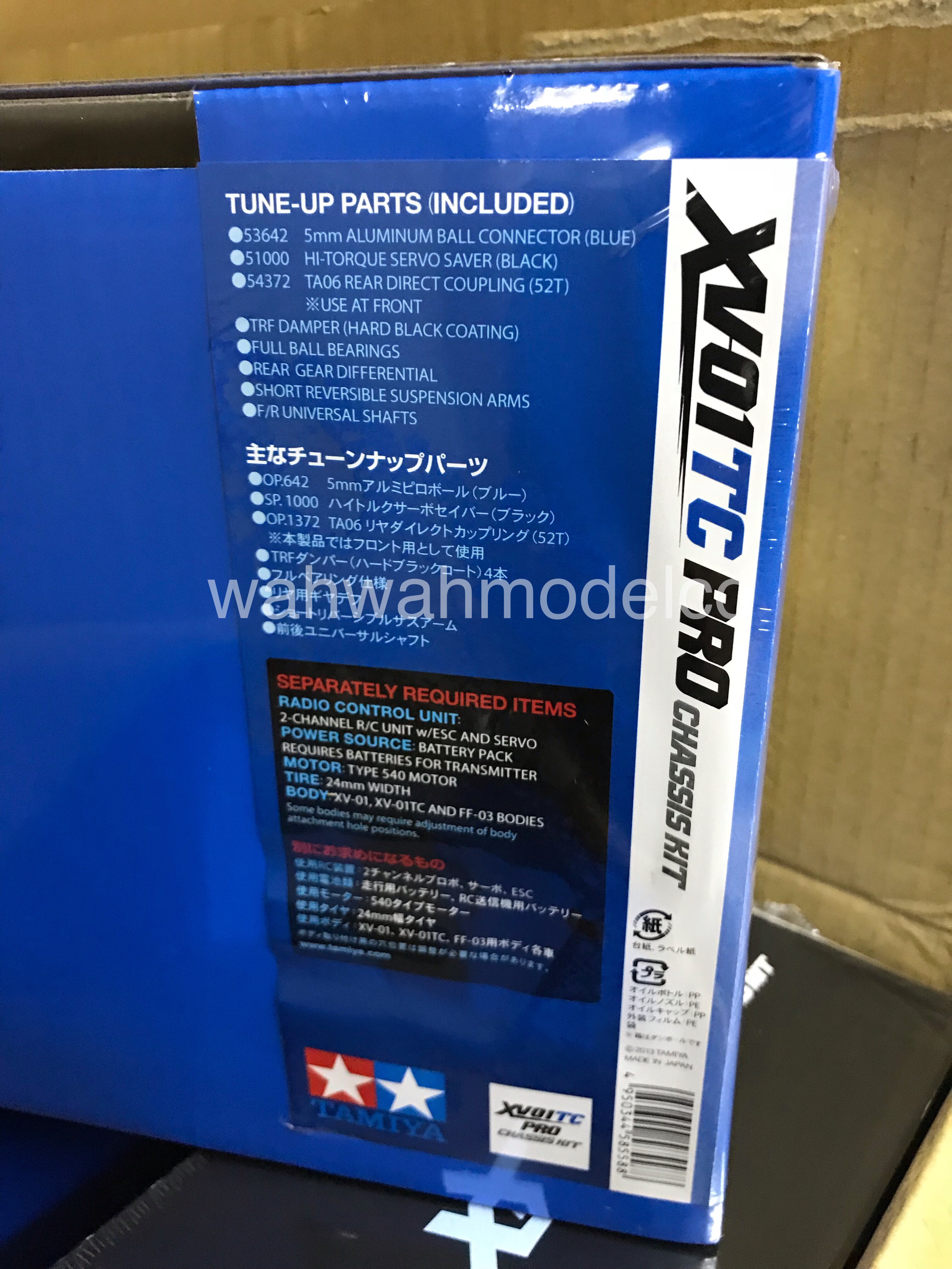 Tamiya 1:10 XV-01TC Pro Chassis High Performance Tamiya 1:10 XV-01TC Pro Chassis High Performance