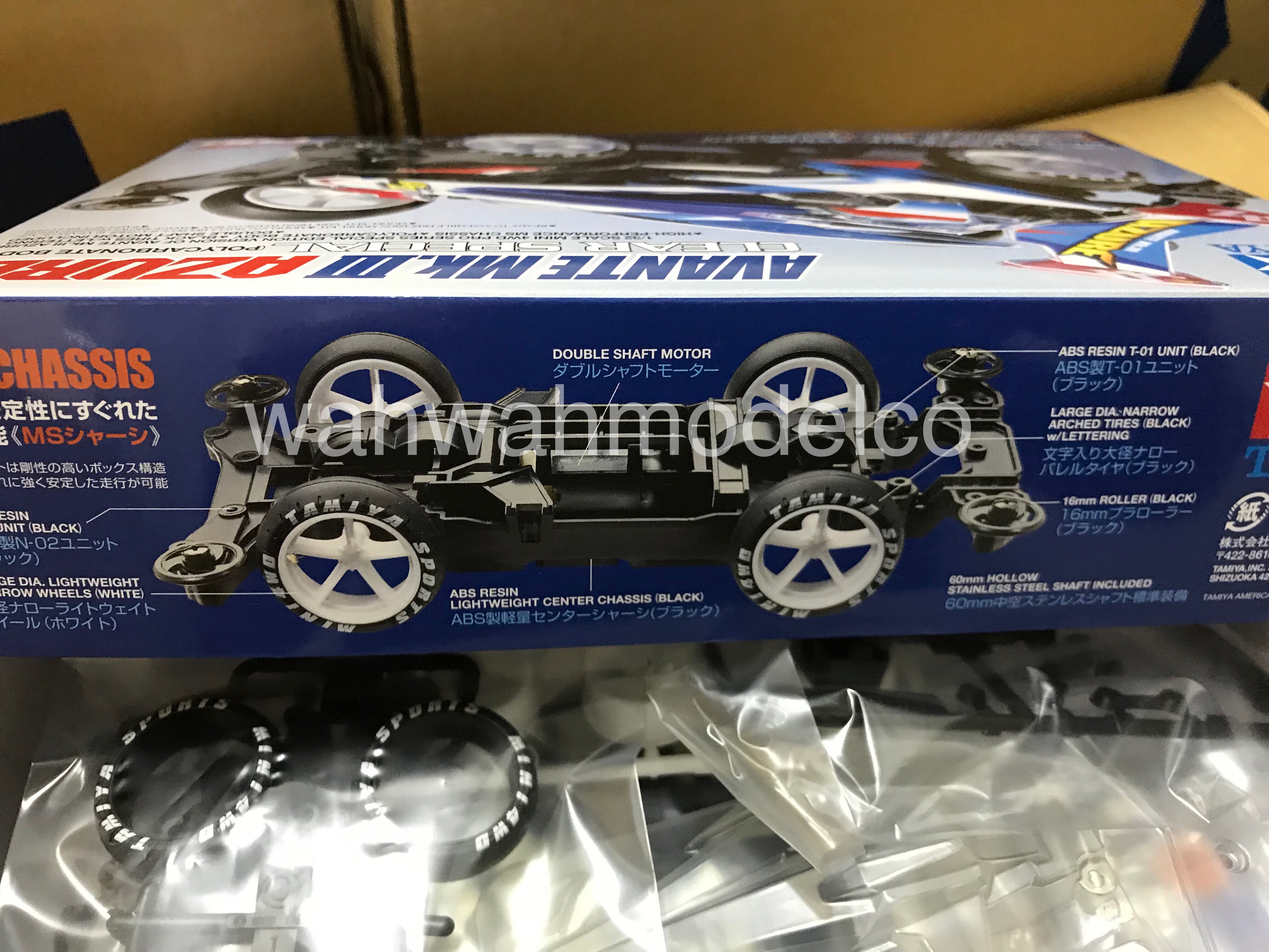 未使用⬛️マルちゃん当選TAMIYA AVANTE 2001 1/14 R/C Tamiya 58550 1/10 R/C Aero Avante (DF-02) - 田宮模型香港旗艦