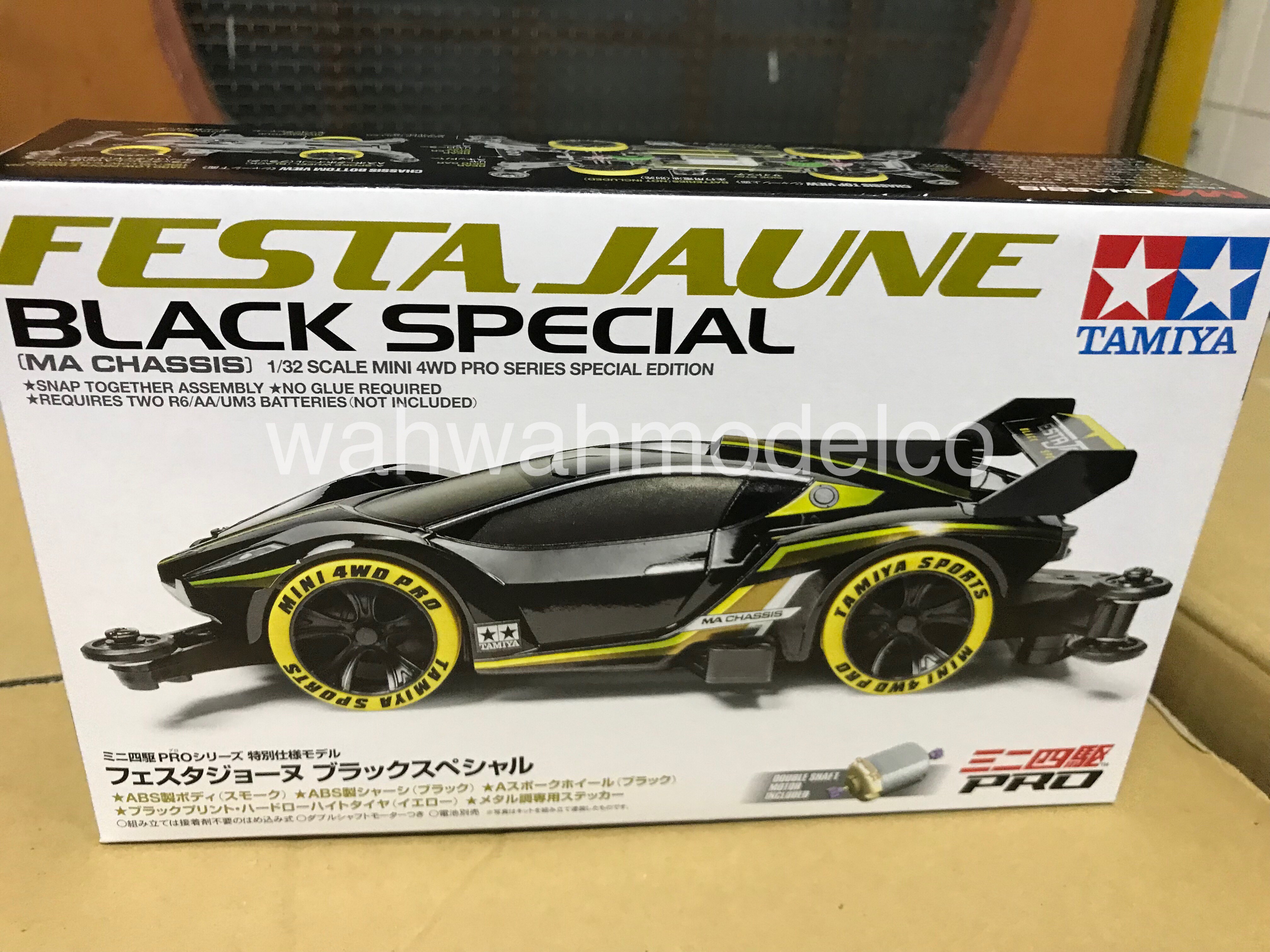 Tamiya Mini 4WD Special Products Festa Joona Black Special MA 95361