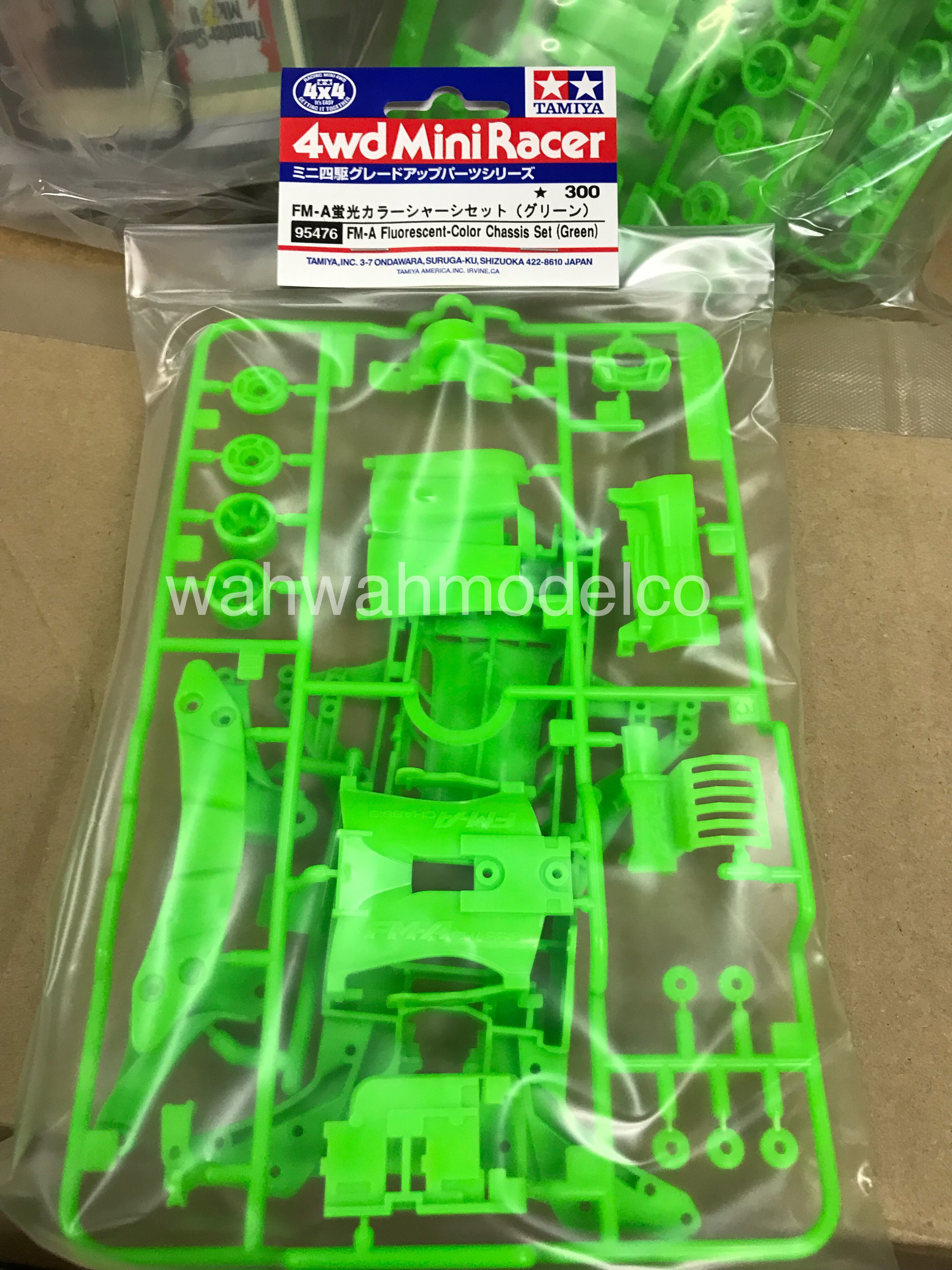 Tamiya 4WD Mini Racer Light Emitting Diode Set Green 2 Pack #15224 