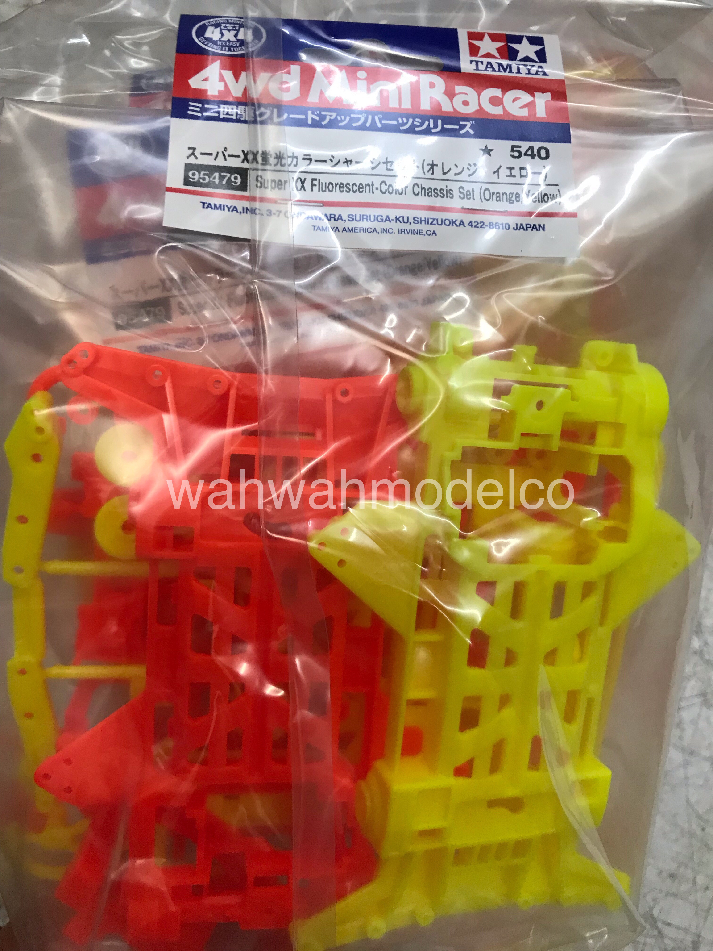 Tamiya 95479 1/32 Mini 4WD JR FLUORESCENT CHASSIS SET Super Xx