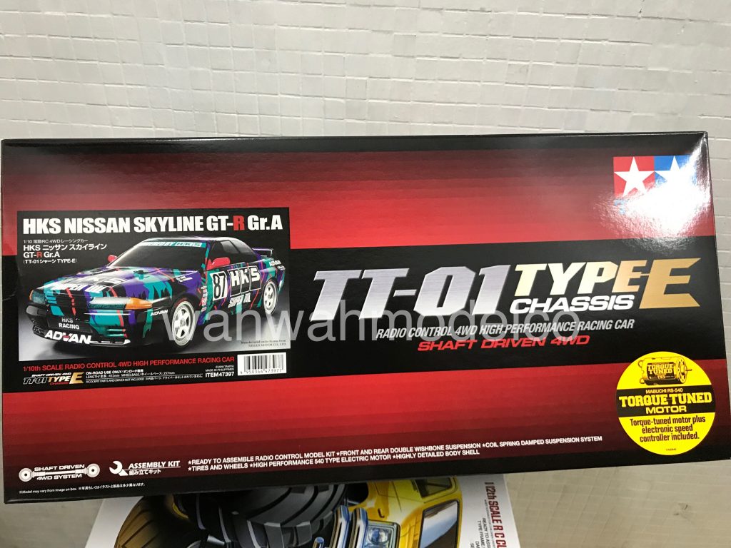 Tamiya RC Special Products No.97 1/10 electric RC car HKS Nissan Skyline G 47397