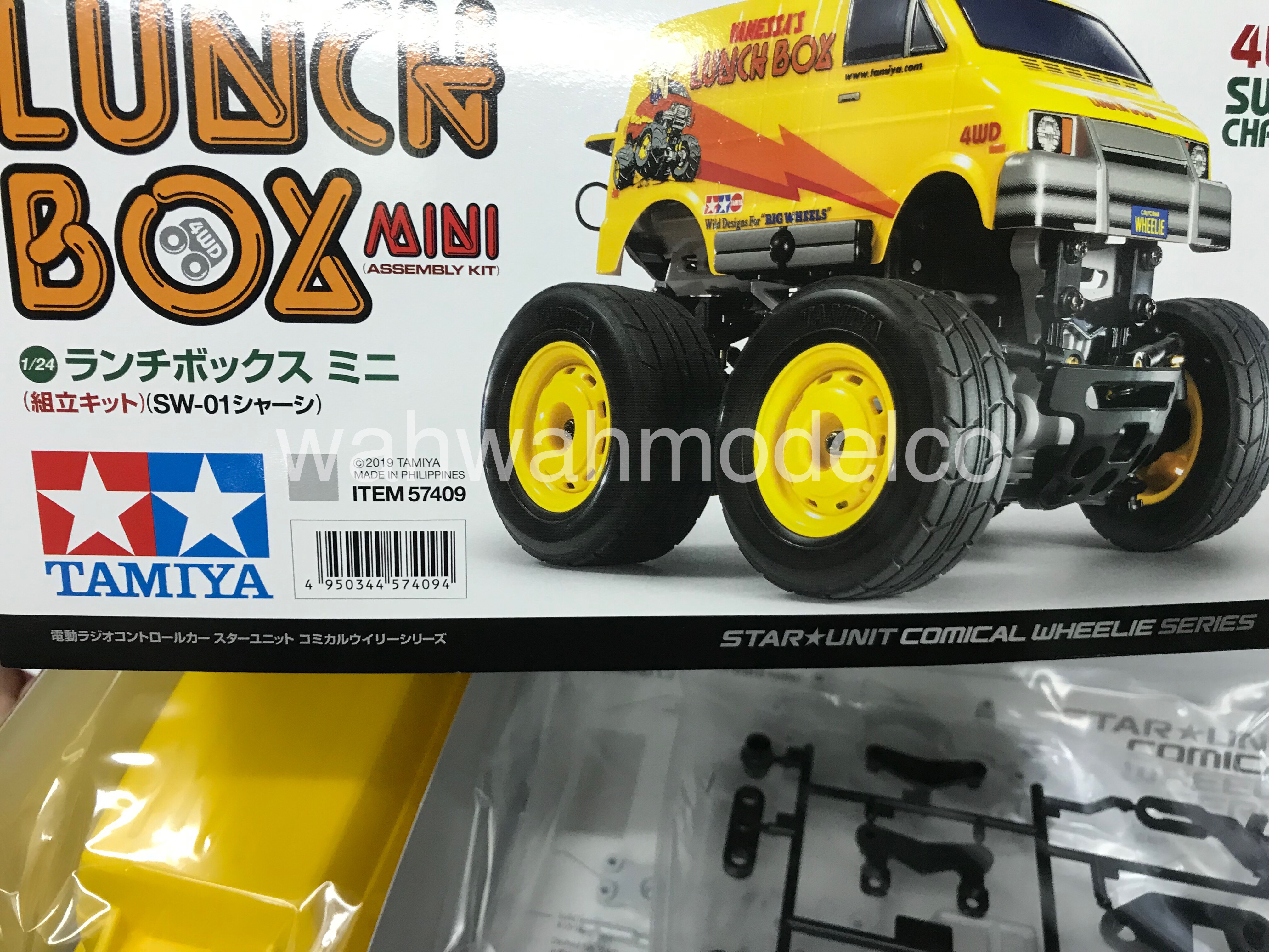 Tamiya 1/24 Lunch Box Mini SW-01 4x4 Monster Truck Kit