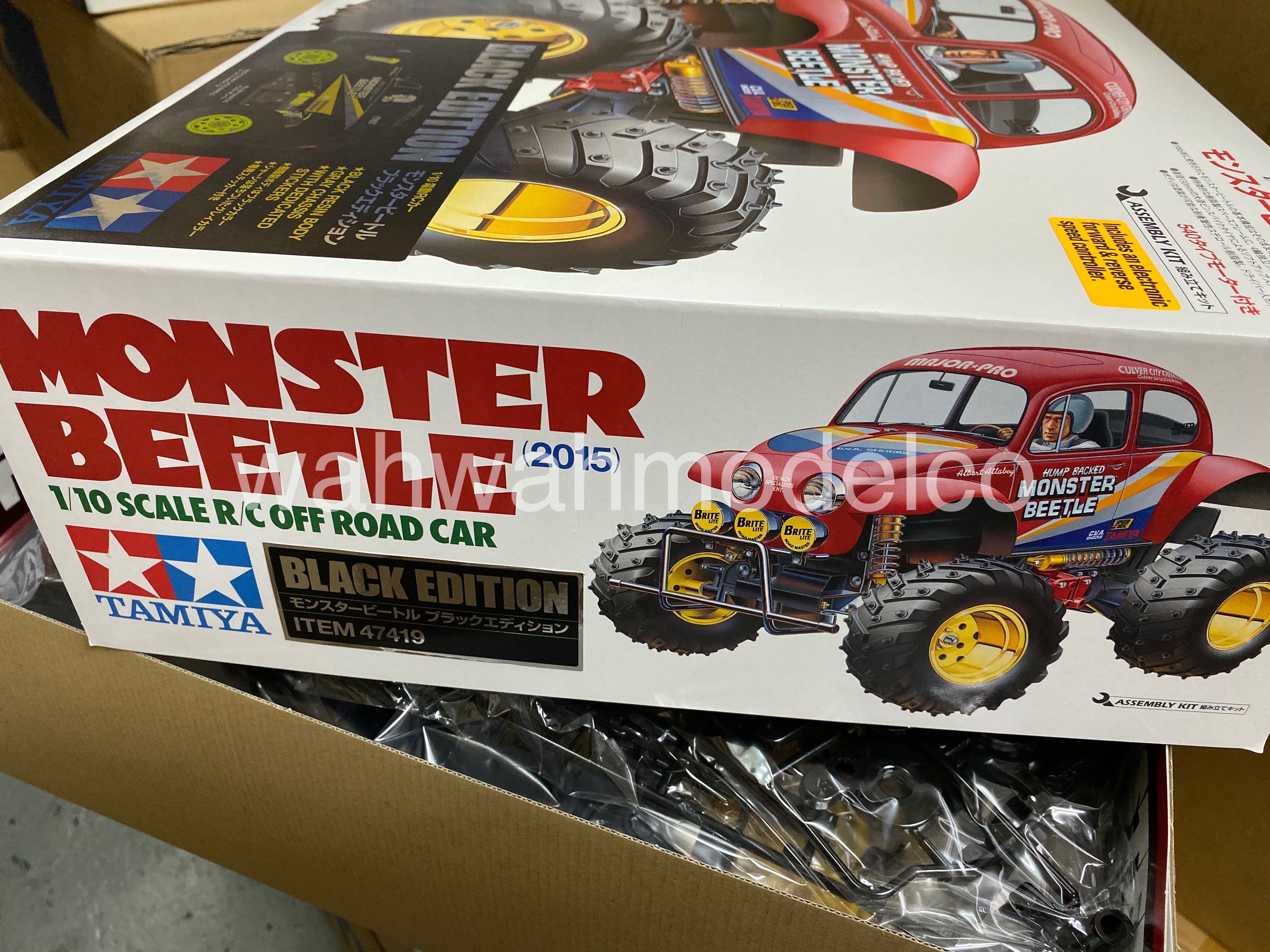 TAMIYA MONSTER BEETLE BLACK EDITION 1/10 タミヤ モンスタービートル
