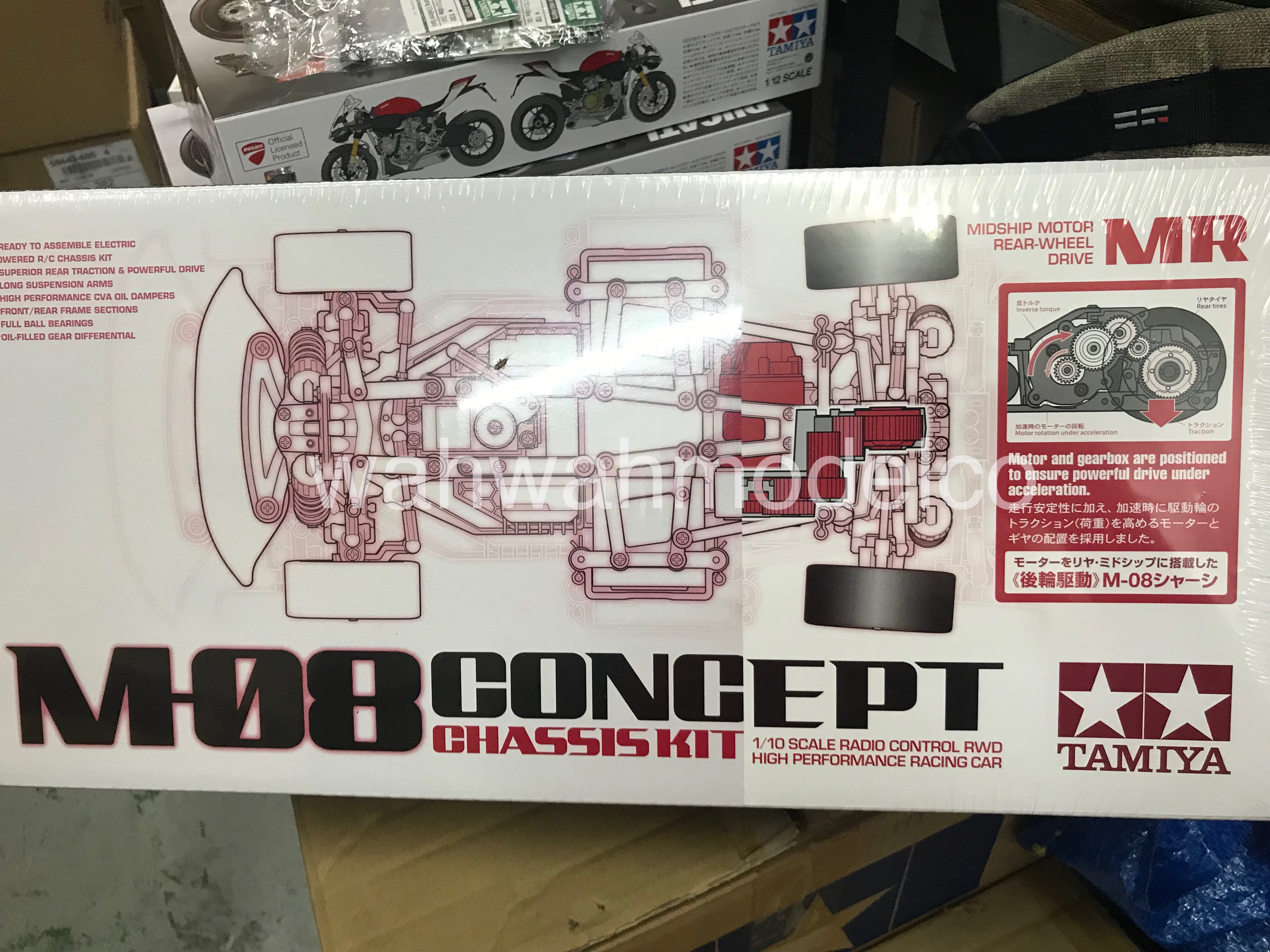 Tamiya 58669 1/10 Scale EP RC RWD M-Chassis Racing Car M-08