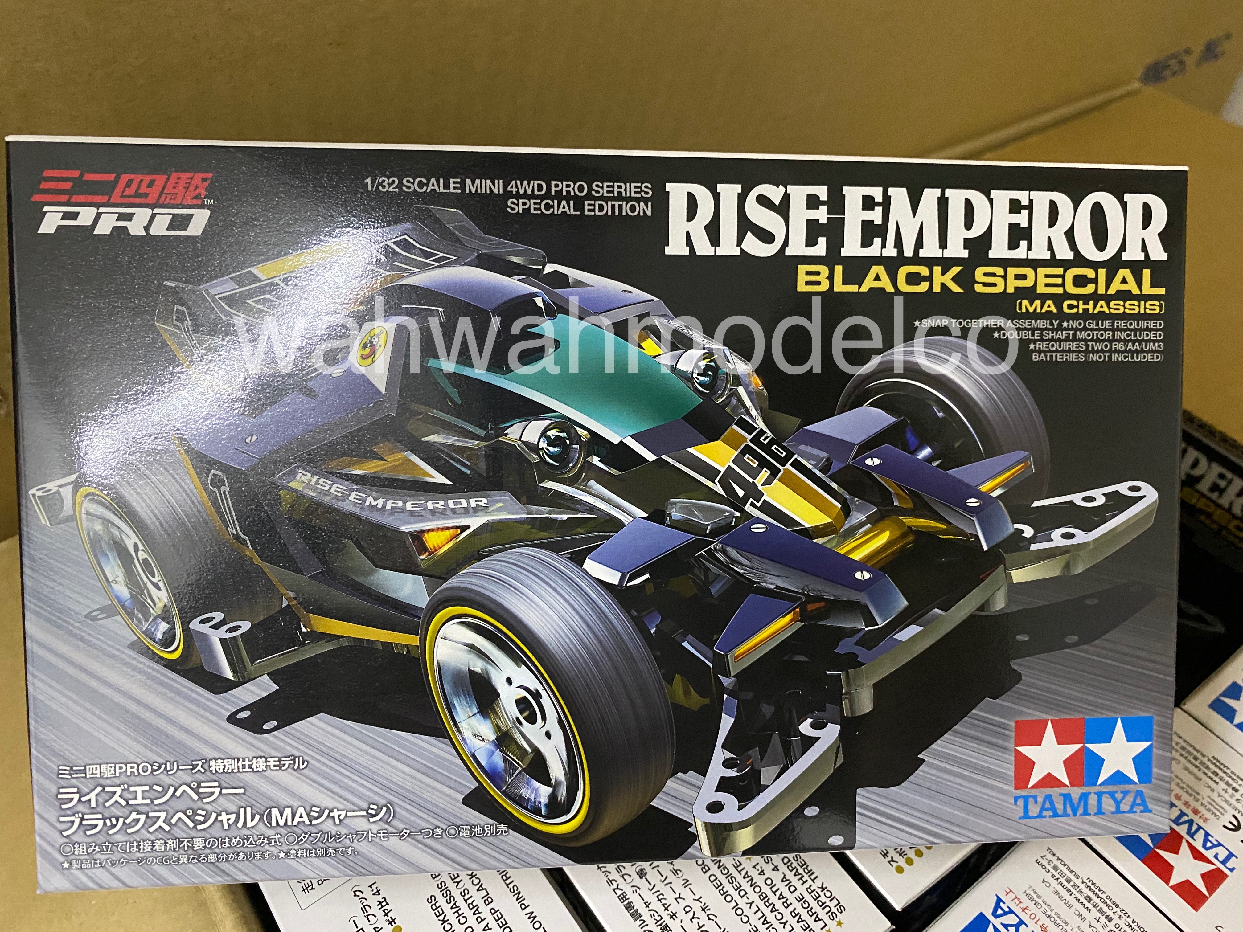 Tamiya #95565 - Hexagonite Black Special (MA chassis)
