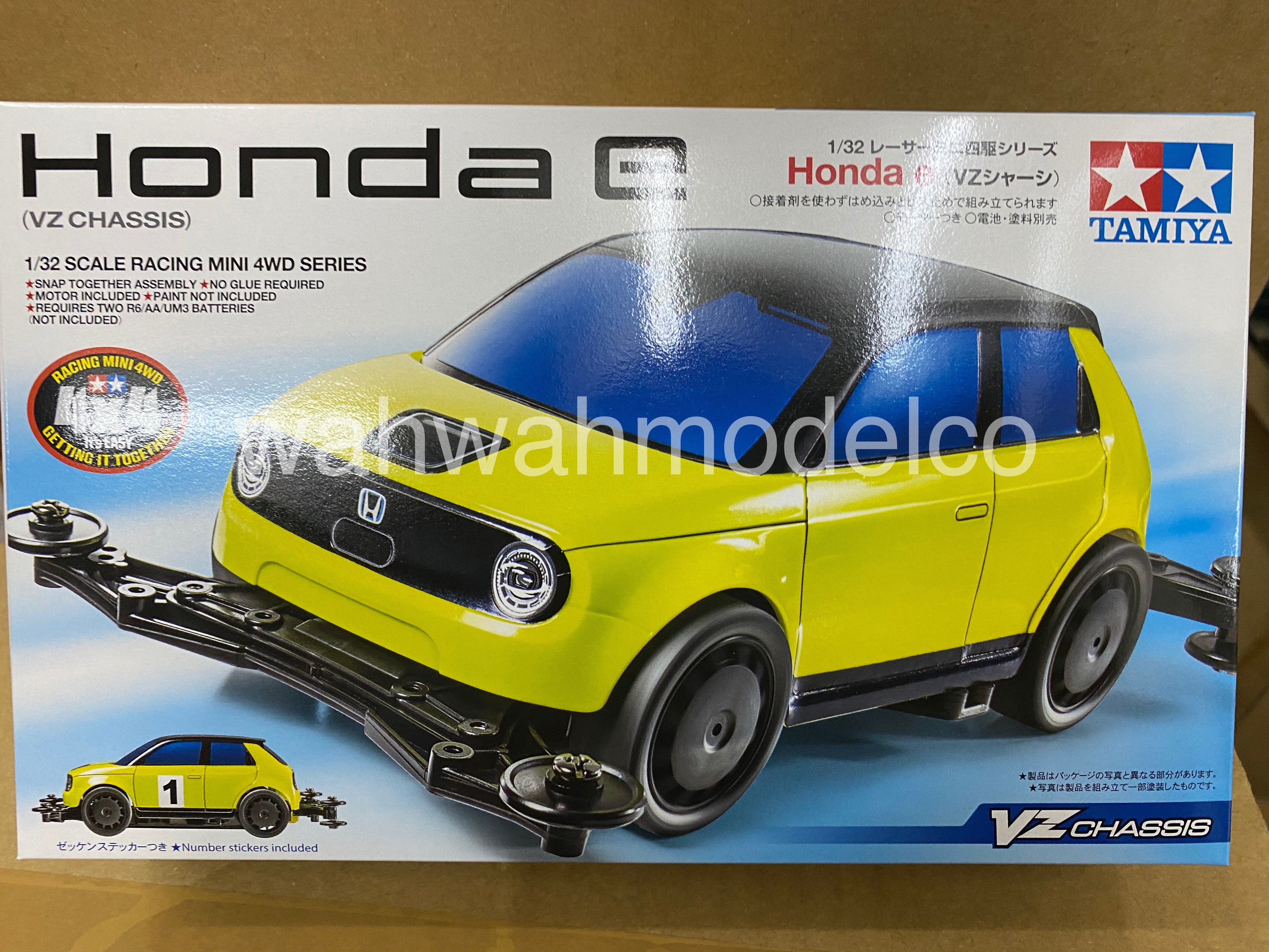 Tamiya 1 32 Mini 4wd Honda E Vz Chassis Model Kit Tamiya 1 32 Mini 4wd Honda E Vz Chassis Model Kit
