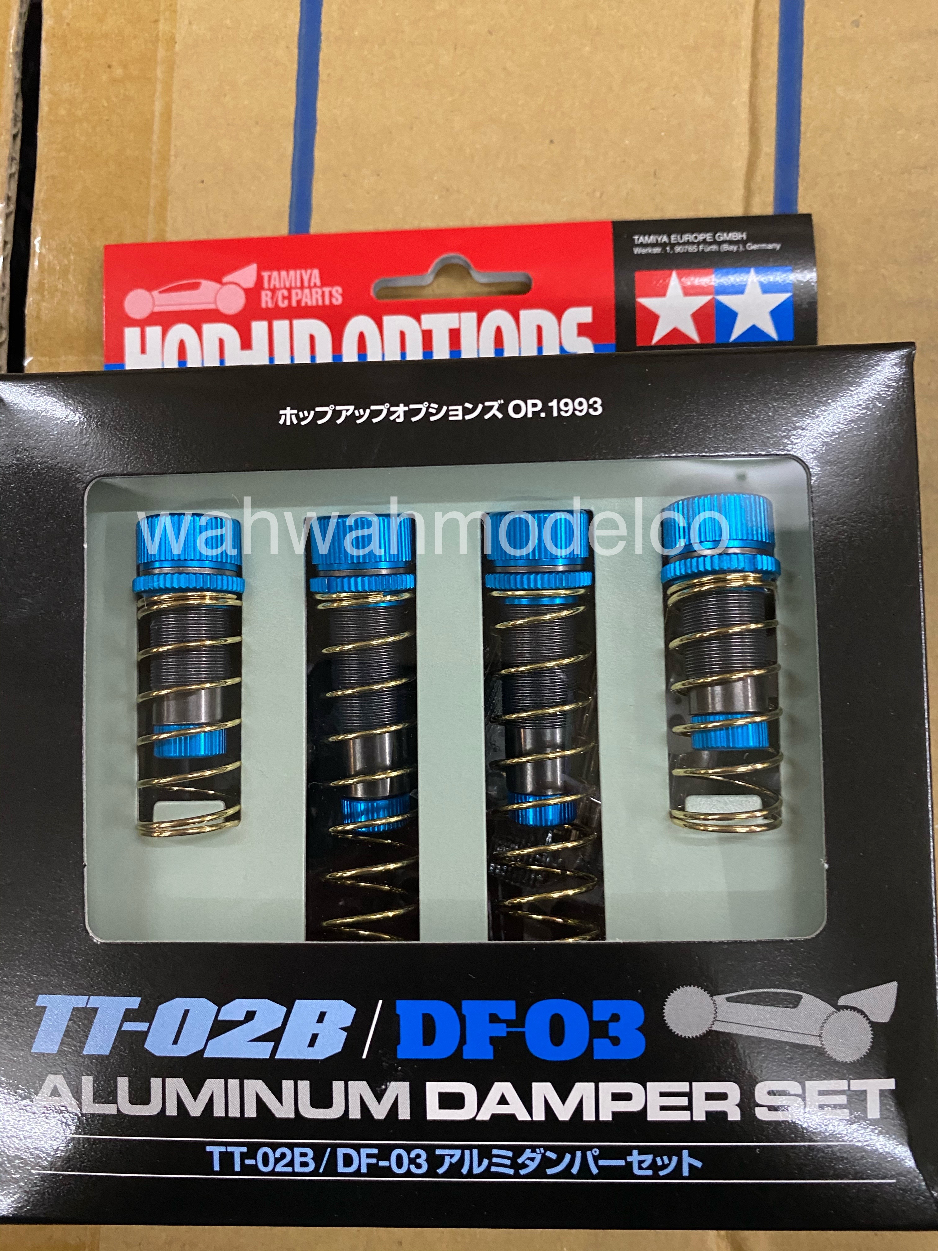 GPM ALUMINUM FRONT+REAR OIL SHOCK DAMPER OR TAMIYA 1/10 TB03 TB04 TA05 TA06 FF03