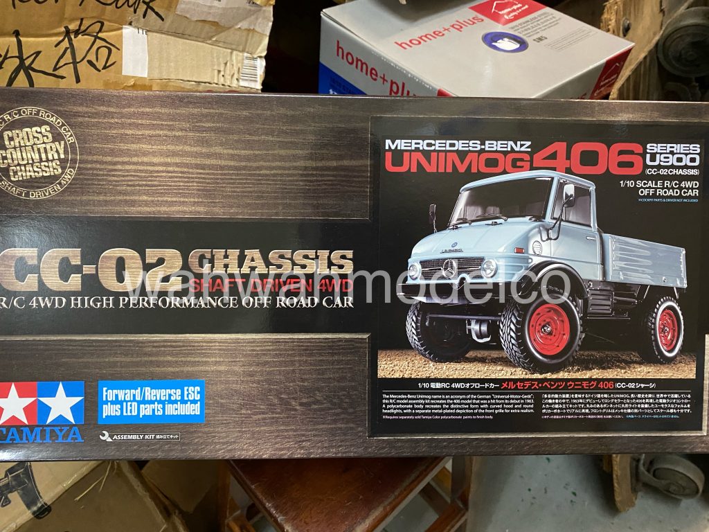 Tamiya 58692 - 1:10 RC MB Unimog 406 U900 (CC-02) - WAH WAH MODEL SHOP