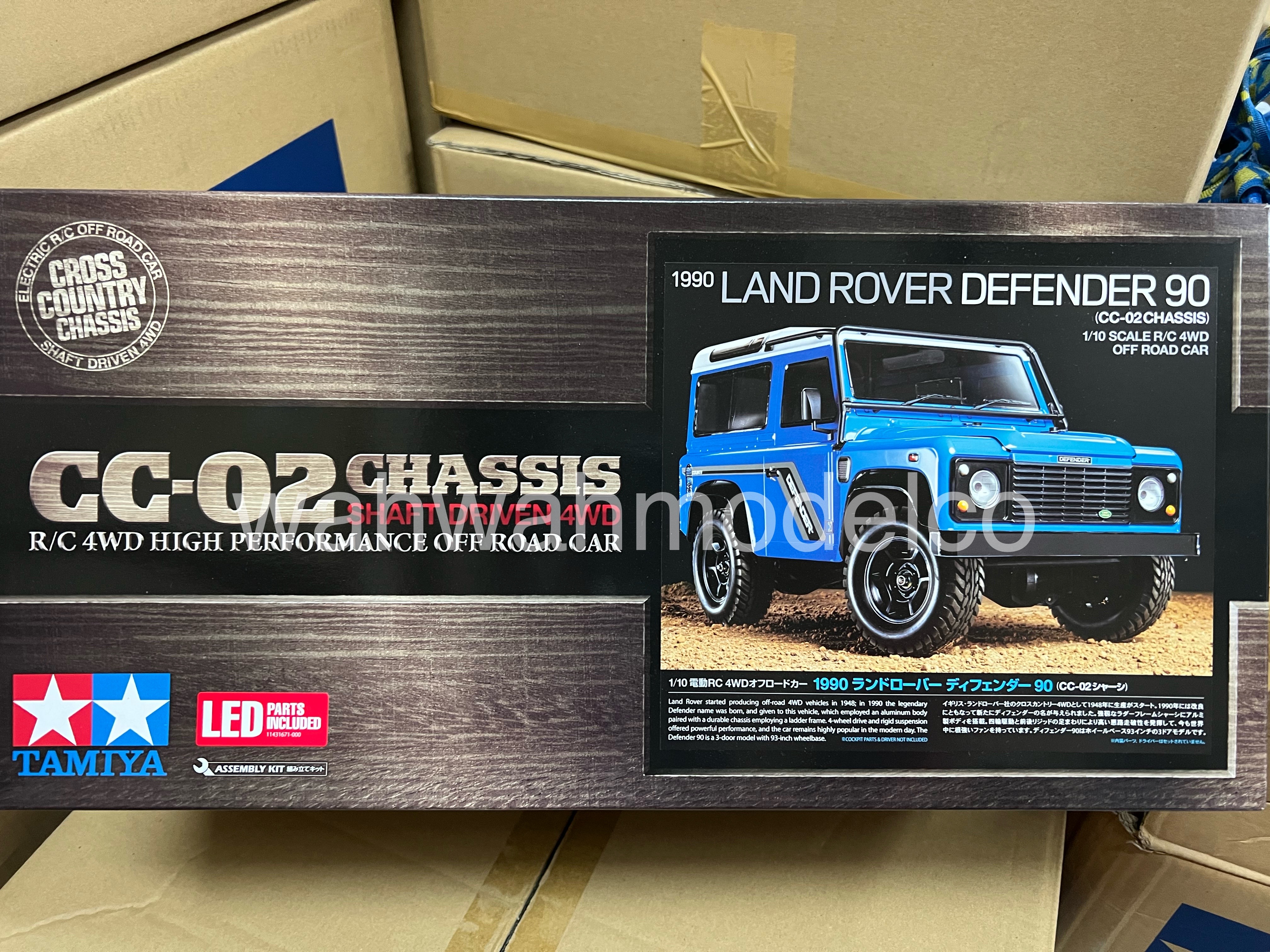 Tamiya CC-02 Land Rover Defender 90 KIT 58700