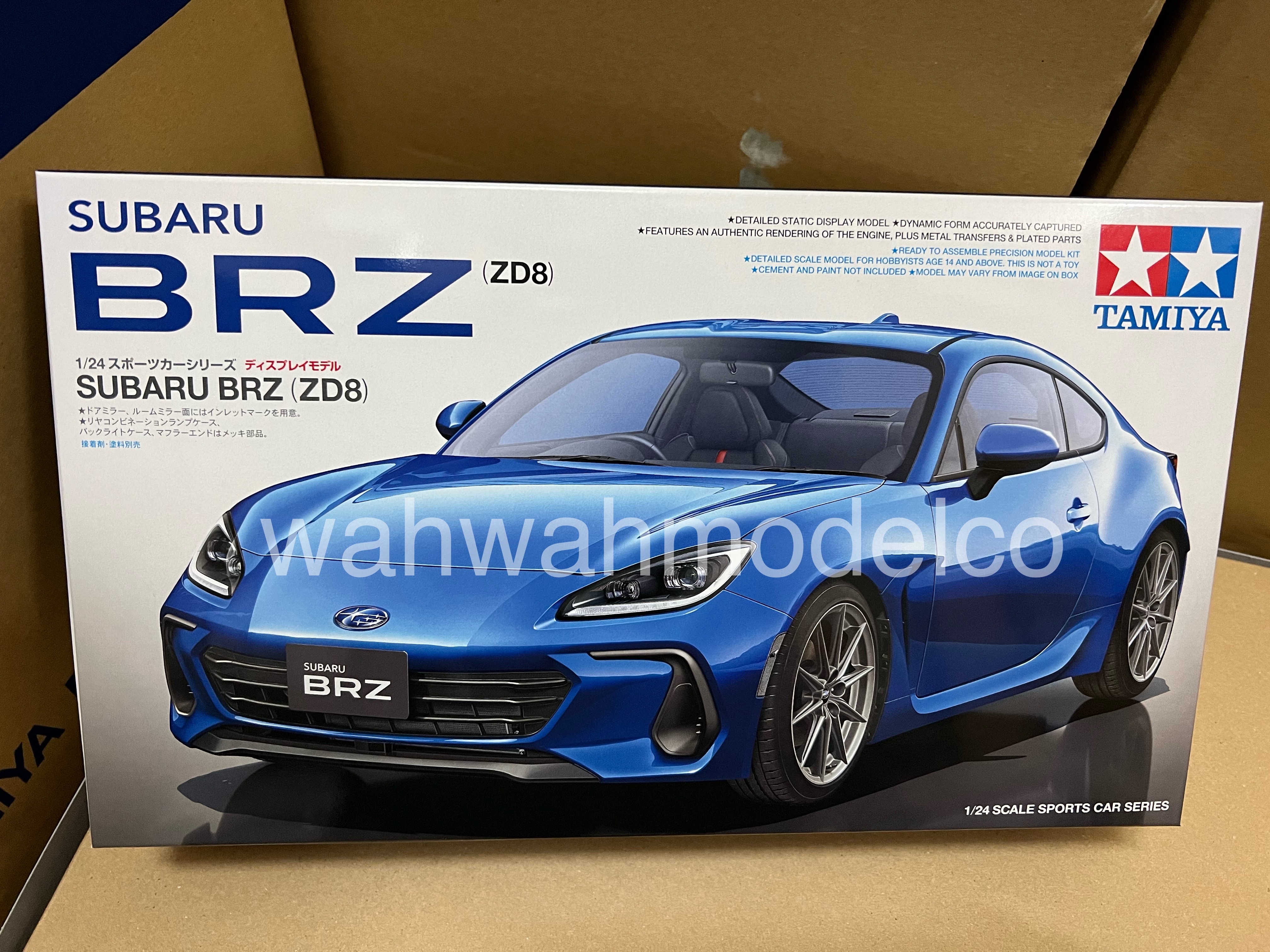 Tamiya 24362 1/24 Scale Plastic Model Sports Car Kit Subaru BRZ