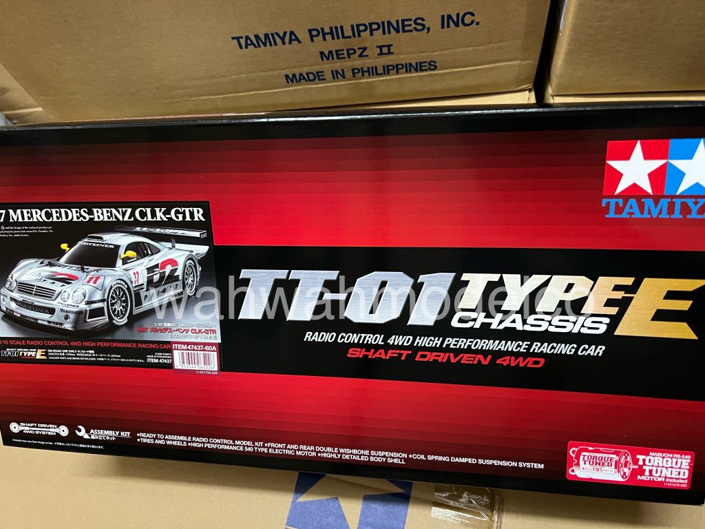 タミヤ　TT-01 メルセデスベンツ　CLK-GTR Tamiya 1/10 RC 1997 Mercedes-Benz CLK-GTR (TC-01) | Tower Hobbies