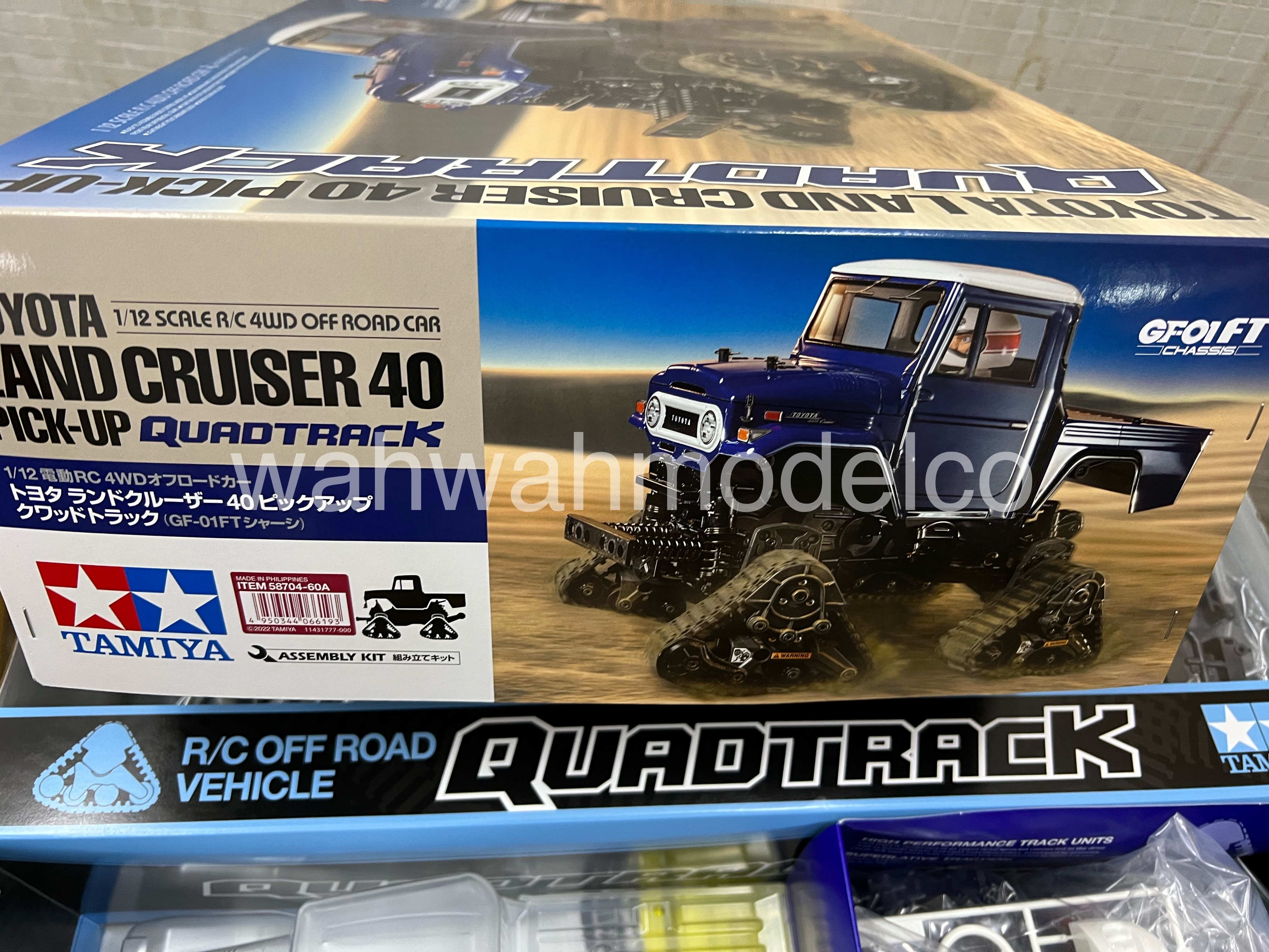 ホビーラジコン TAMIYA LAND CRUISER 40 PICK-UP 1/12 Tamiya 58589 - 1/12 Toyota Land Cruiser 40 Pickup - GF-01