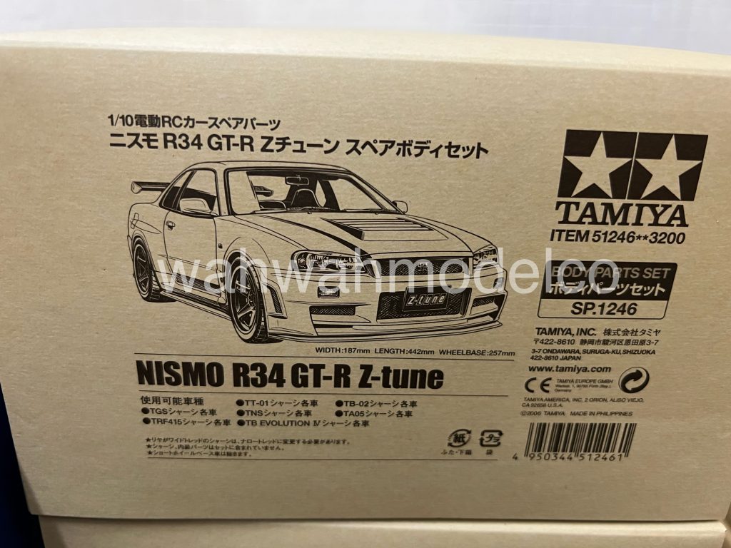 Tamiya 1/10 Nismo R34 Gt-R Z-Tune Type-E Full Illuminated