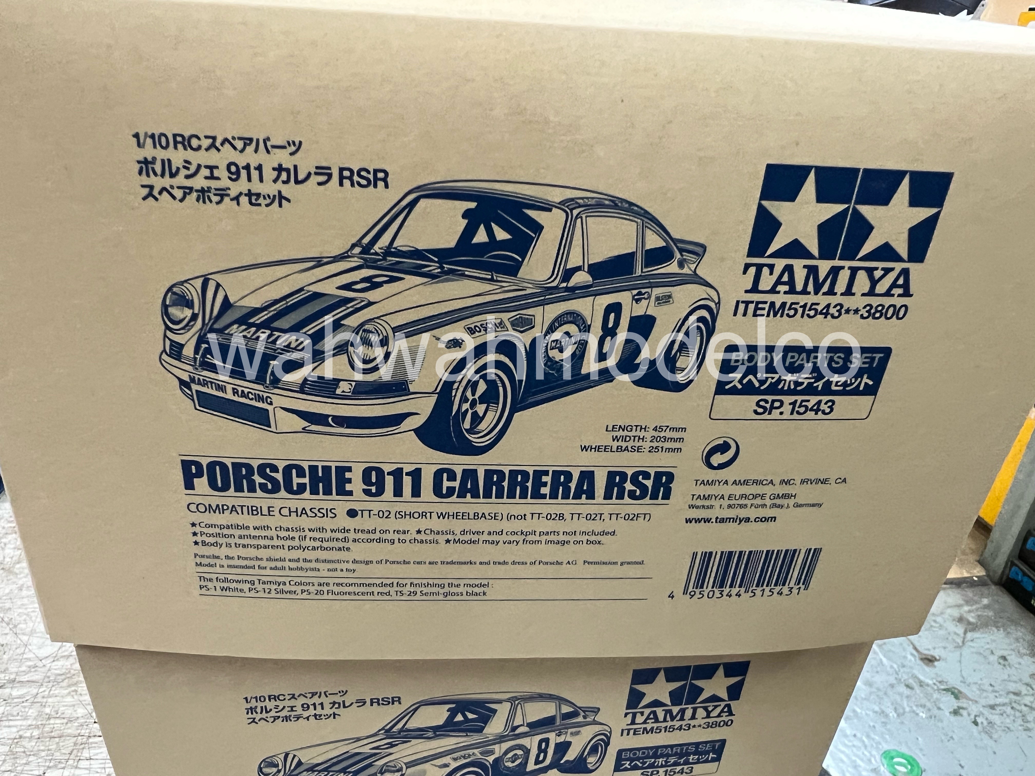 Tamiya top 911 rsr