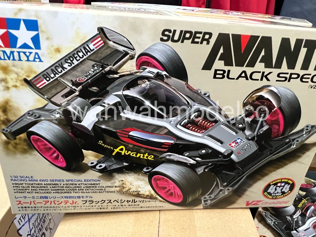 Tamiya 95648 1/32 Mini 4WD Car Kit VZ Chassis Jr Super Avante