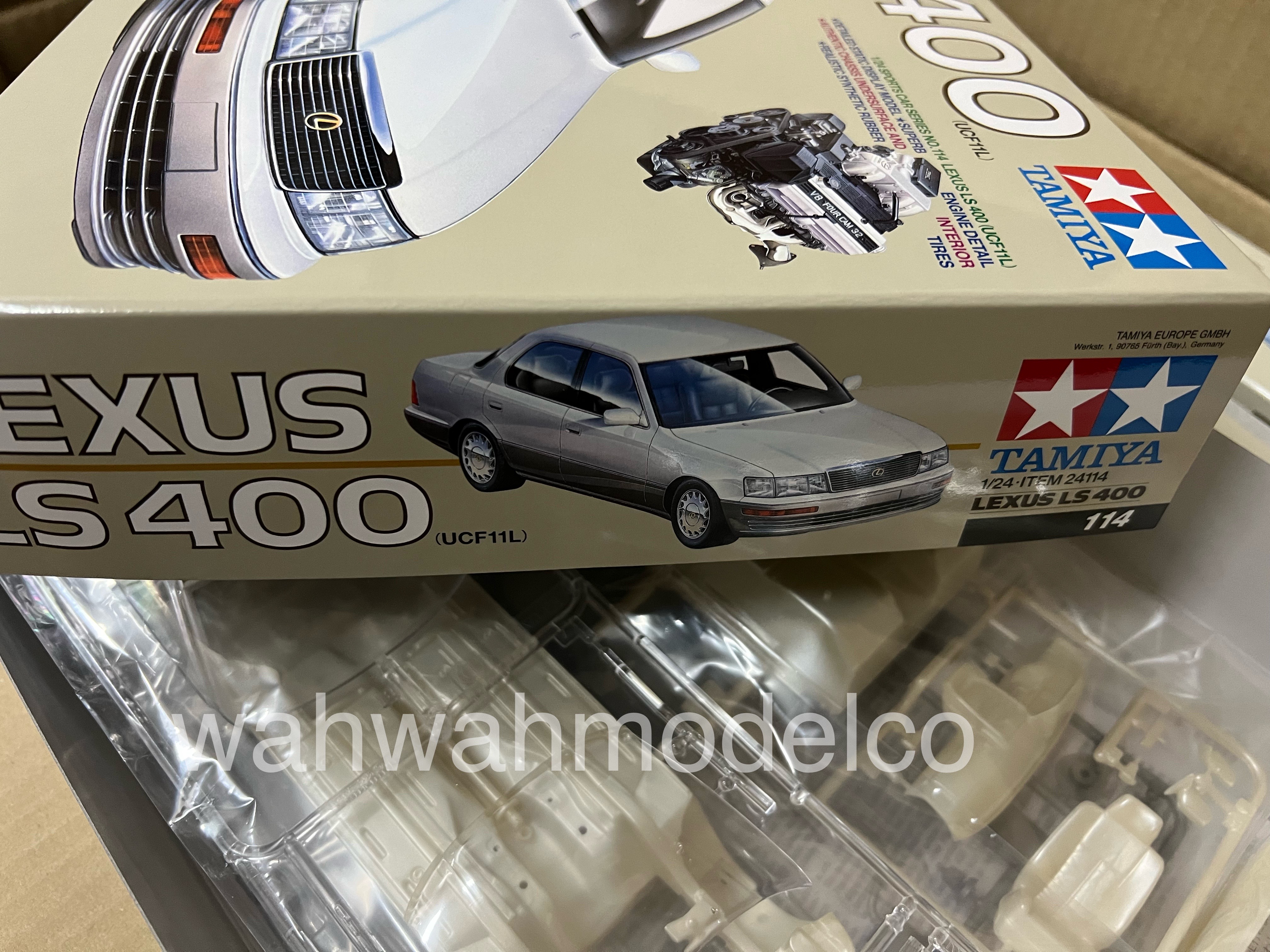 TAMIYA 24114 1/24 Sports Car Series No.114 Lexus LS400 TAMIYA 24114 1/24 Sports Car Series No.114 Lexus LS400
