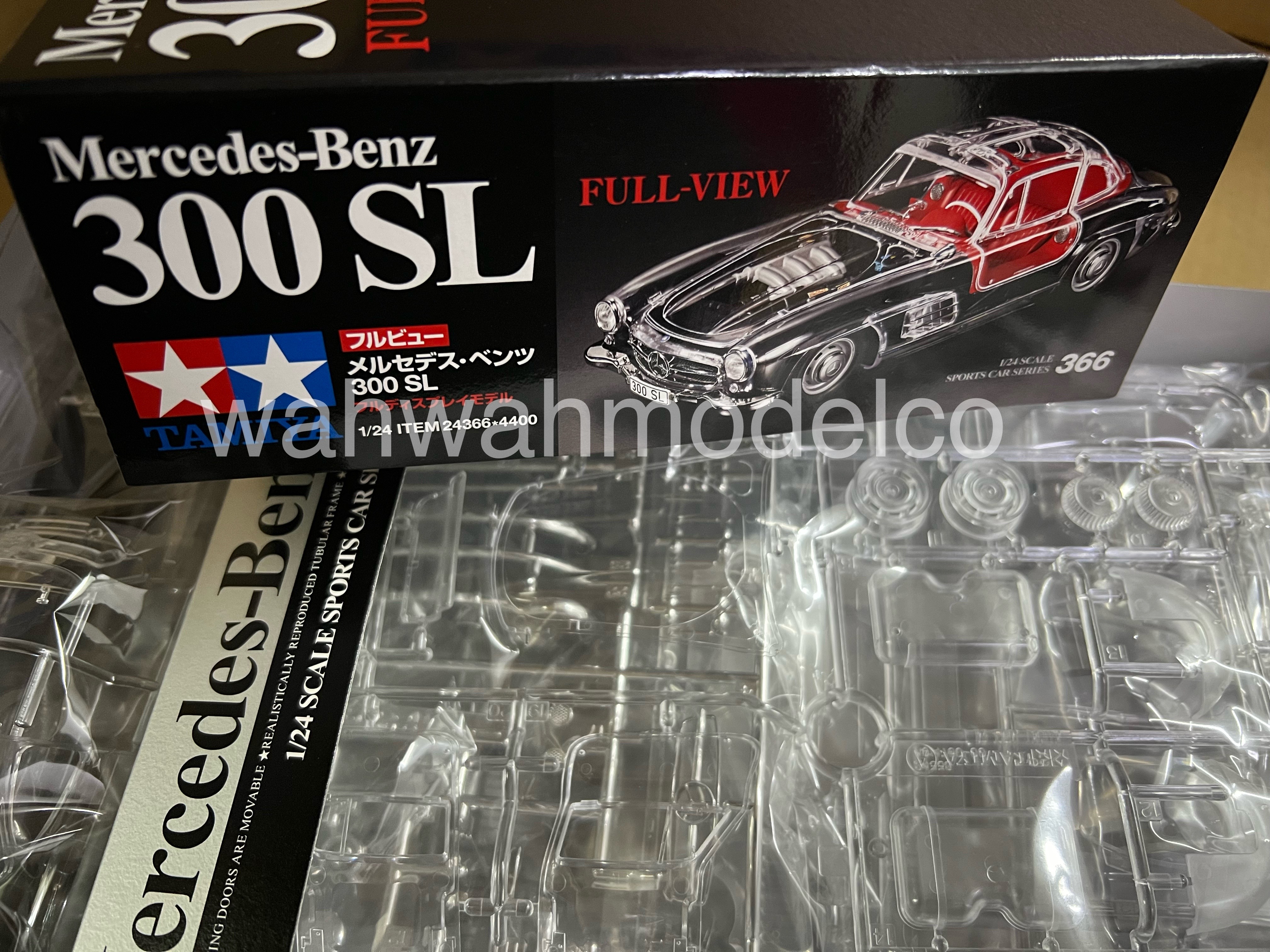 Tamiya 24366 1/24 Scale Model Car Kit Mercedes-Benz 300SL Full